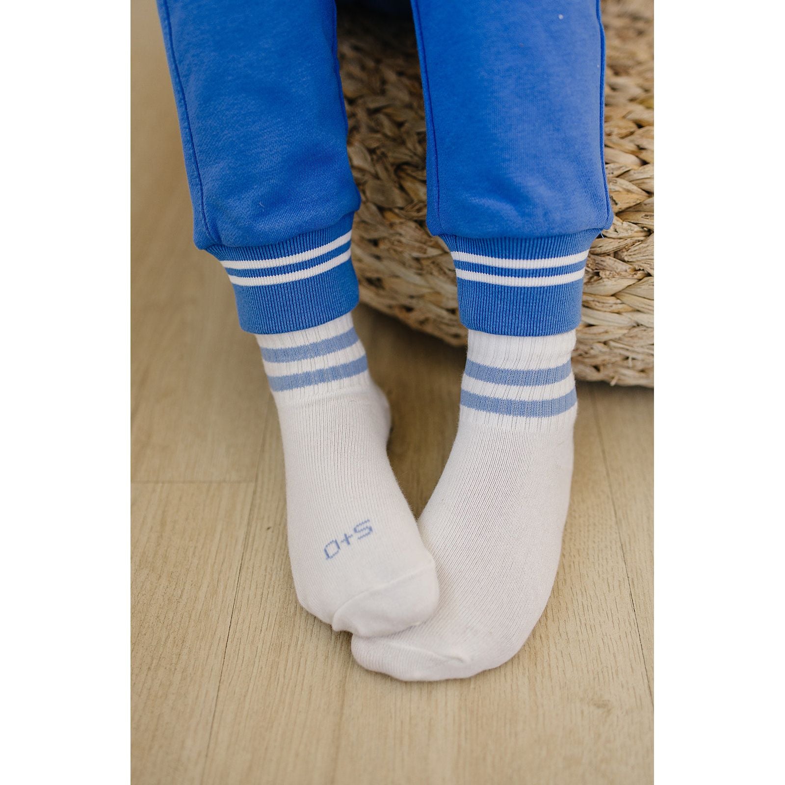Crew Socks Striped 3 Pack