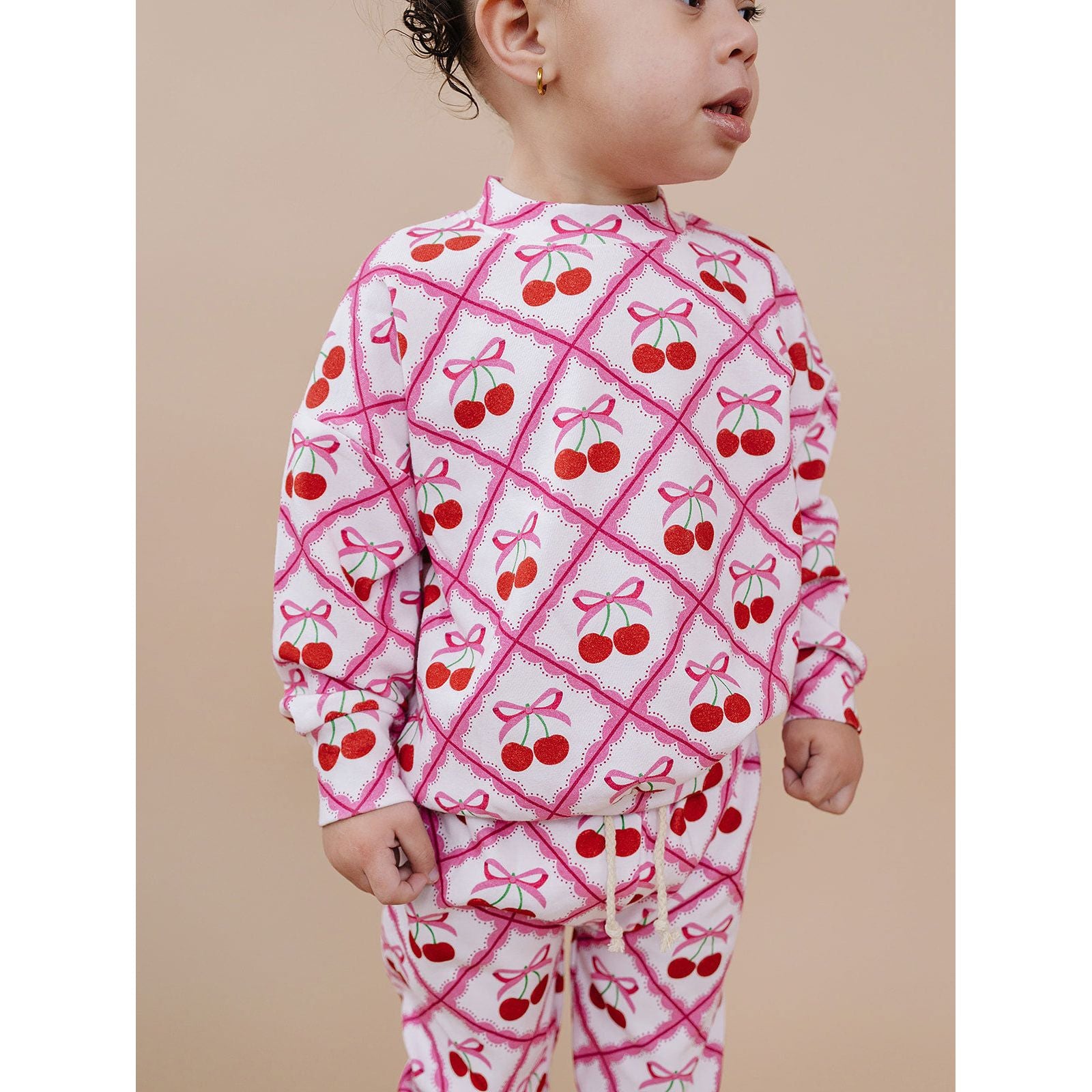 Jogger Set | Cherry Bow
