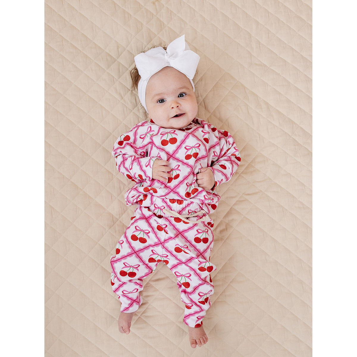 Jogger Set | Cherry Bow