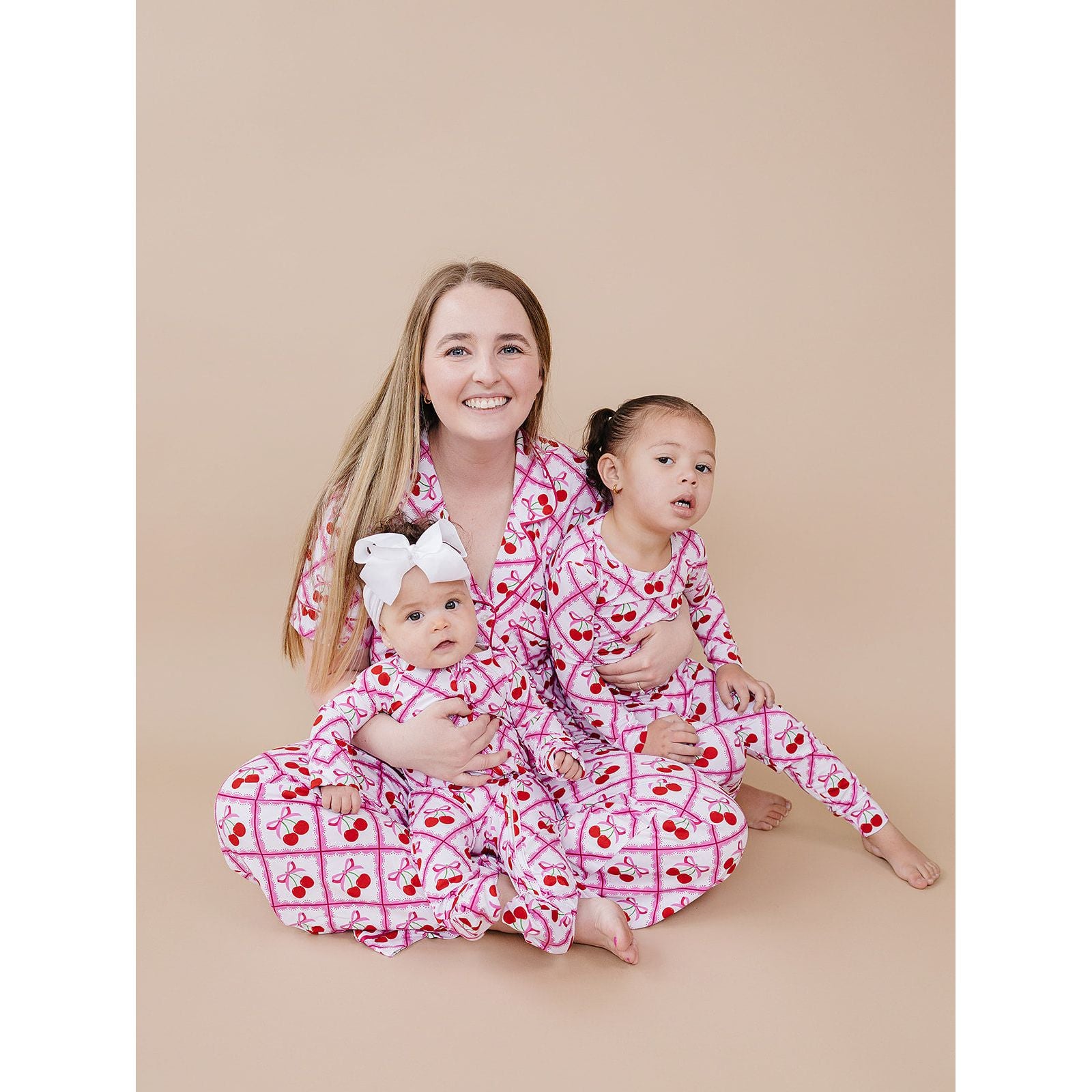 Bamboo Women's Pajamas | Cherry Bow