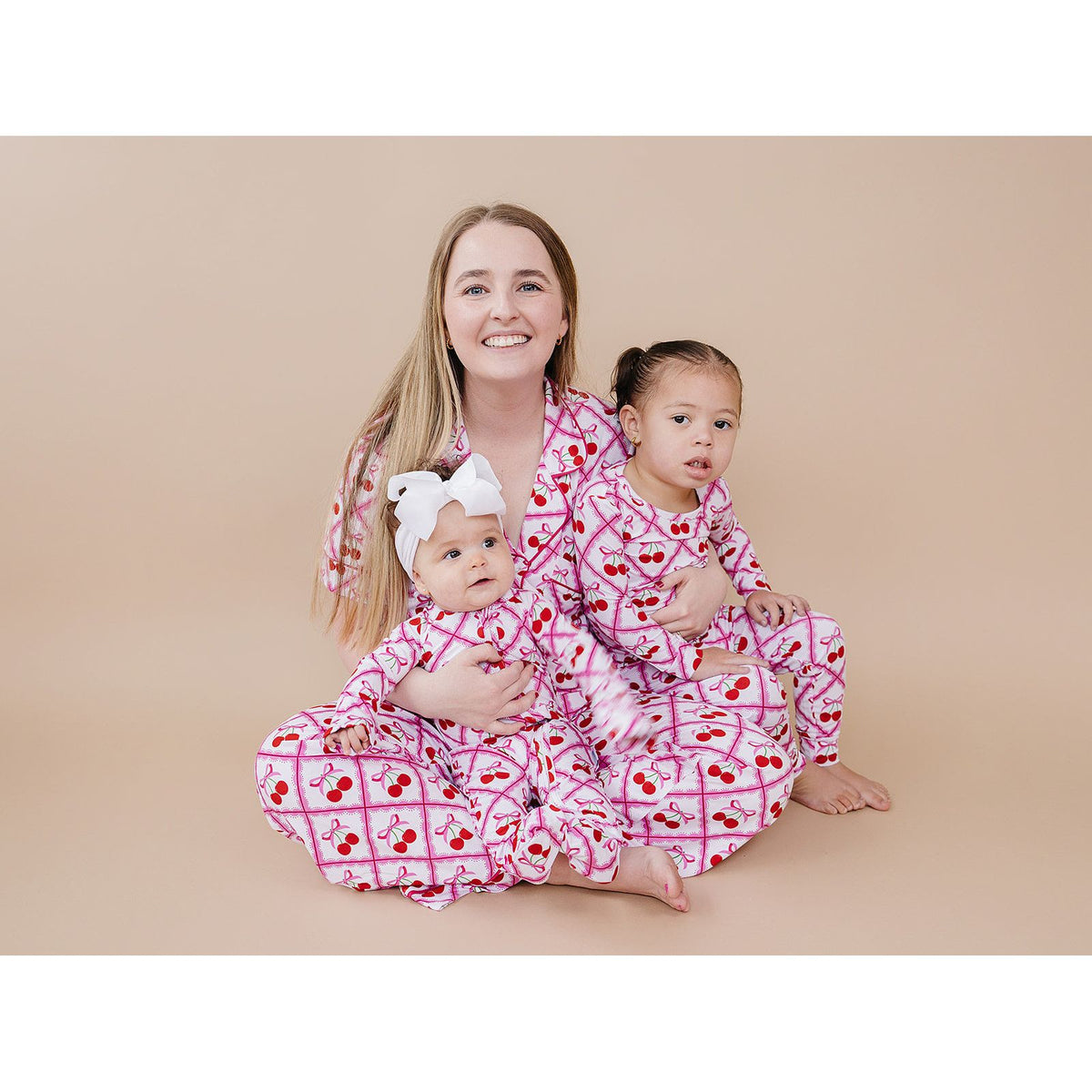 Bamboo Two Piece Set | Cherry Bow