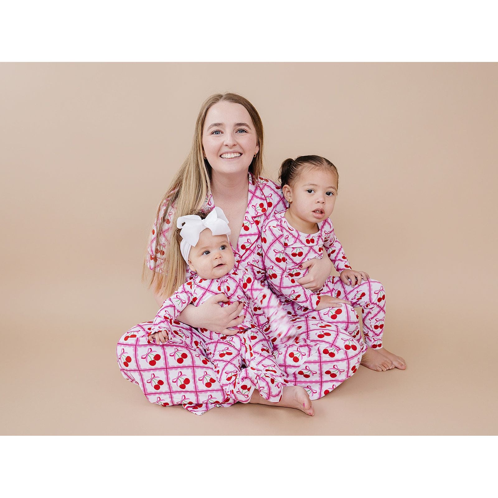 Bamboo Two Piece Set | Cherry Bow