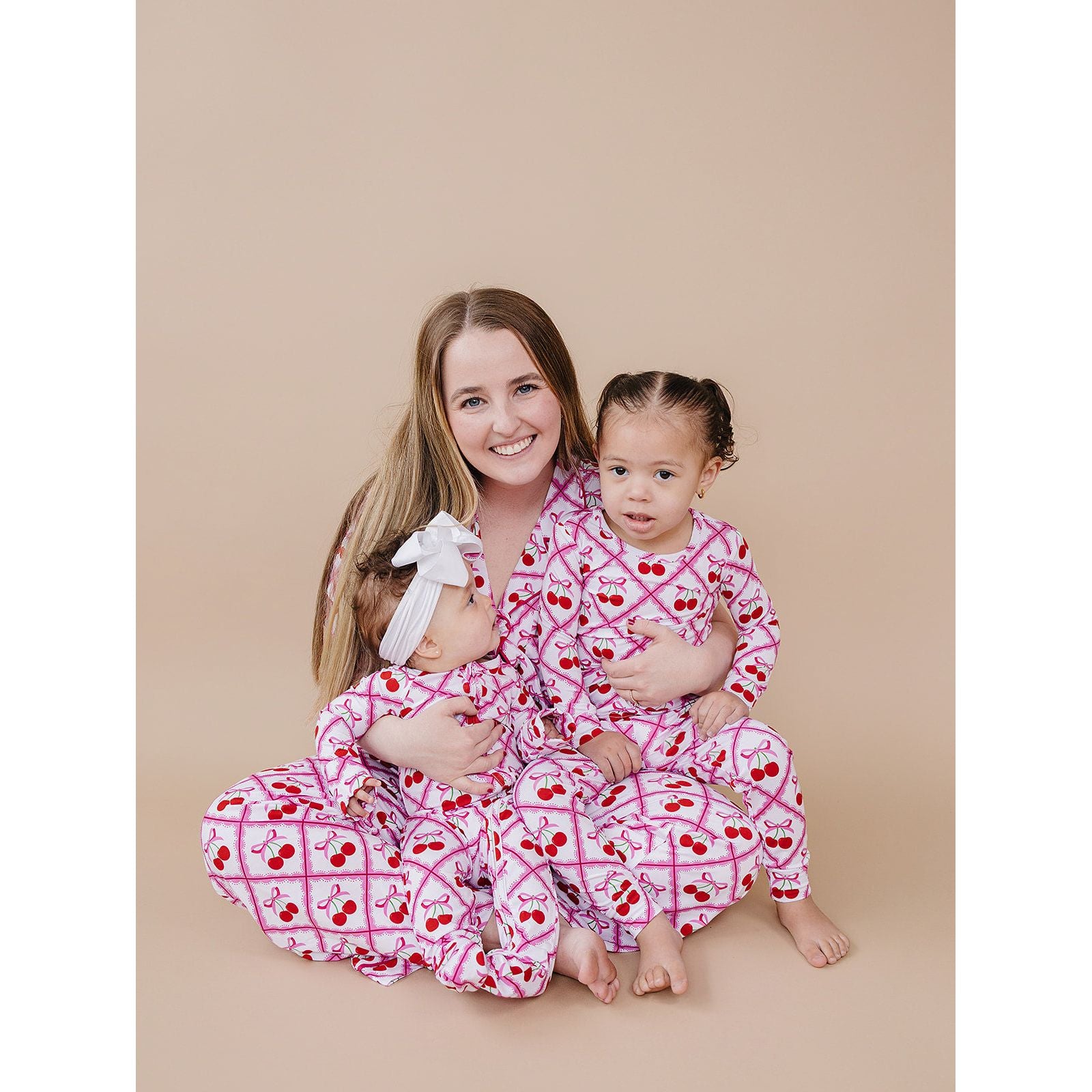 Bamboo Women's Pajamas | Cherry Bow
