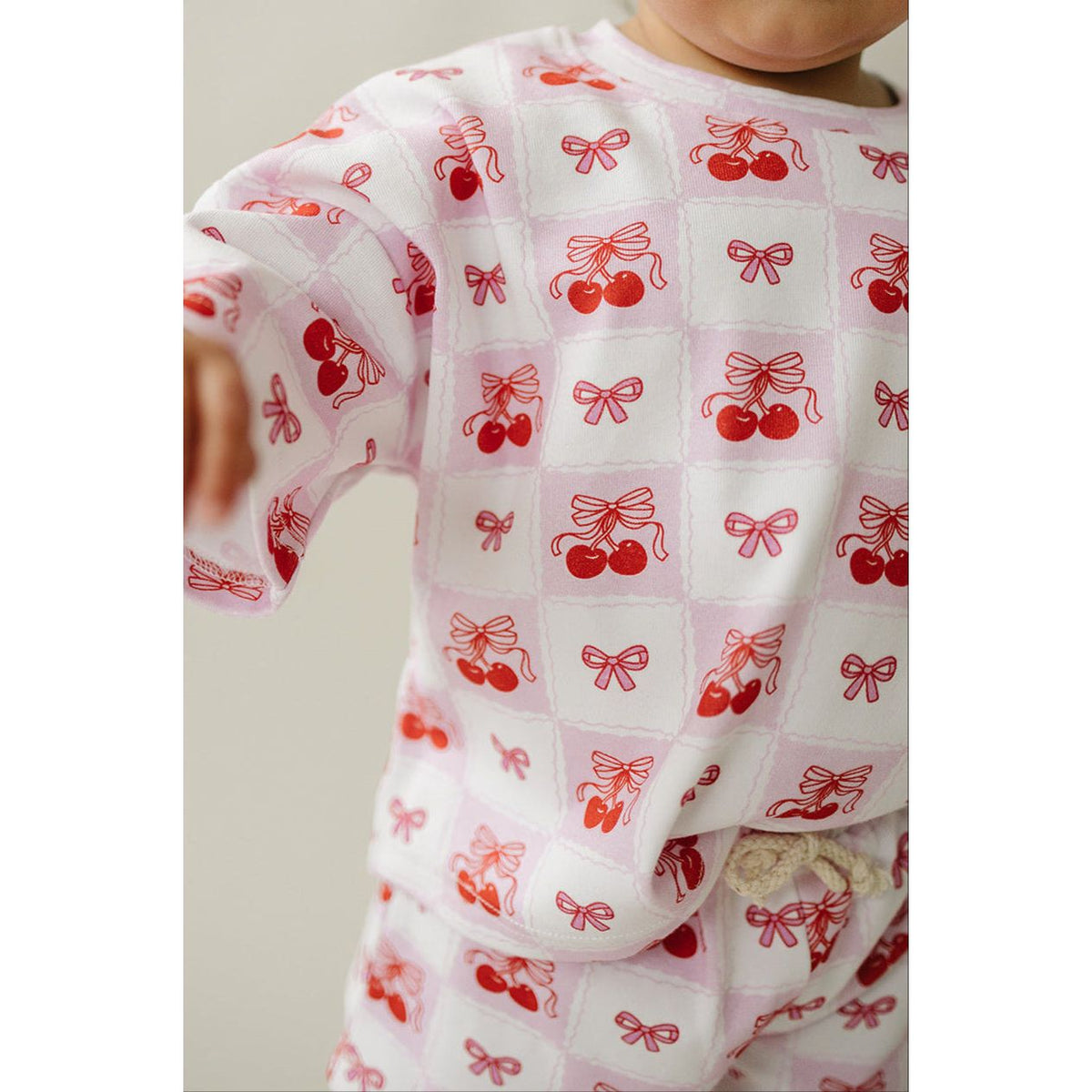 Shorts Set | Checkered Cherry