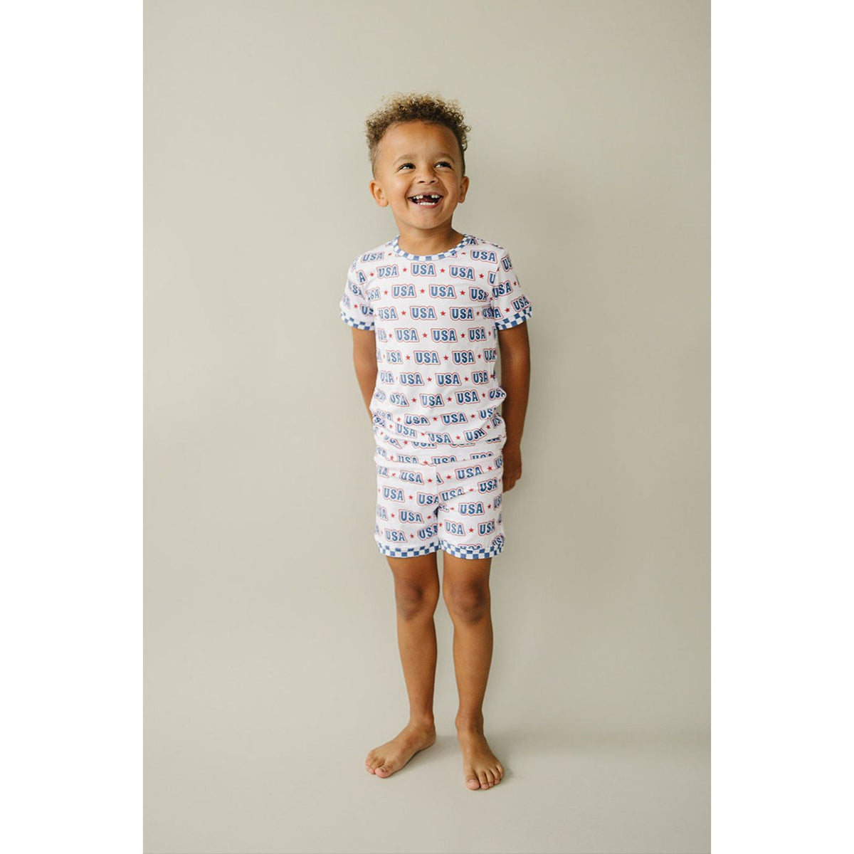 Bamboo Shorts Set | USA