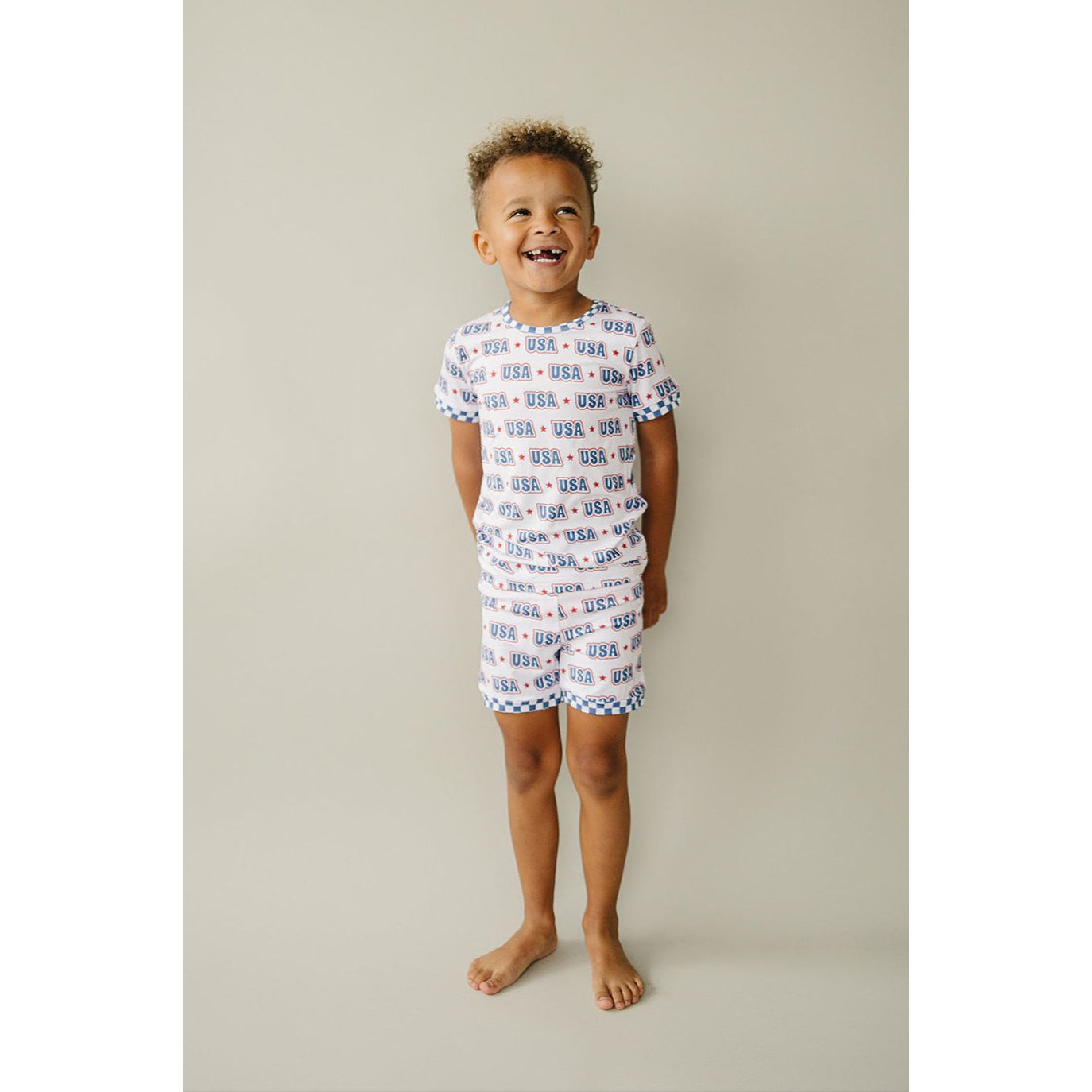 Bamboo Shorts Set | USA