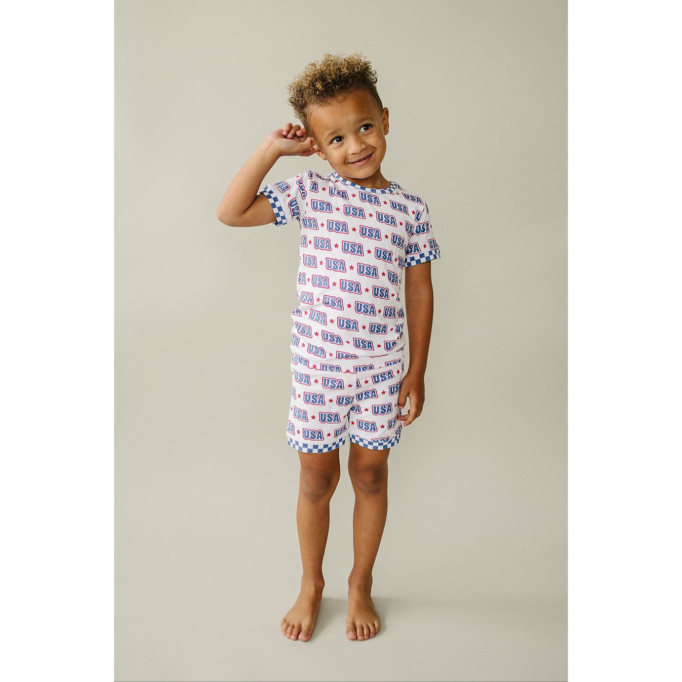 Bamboo Shorts Set | USA