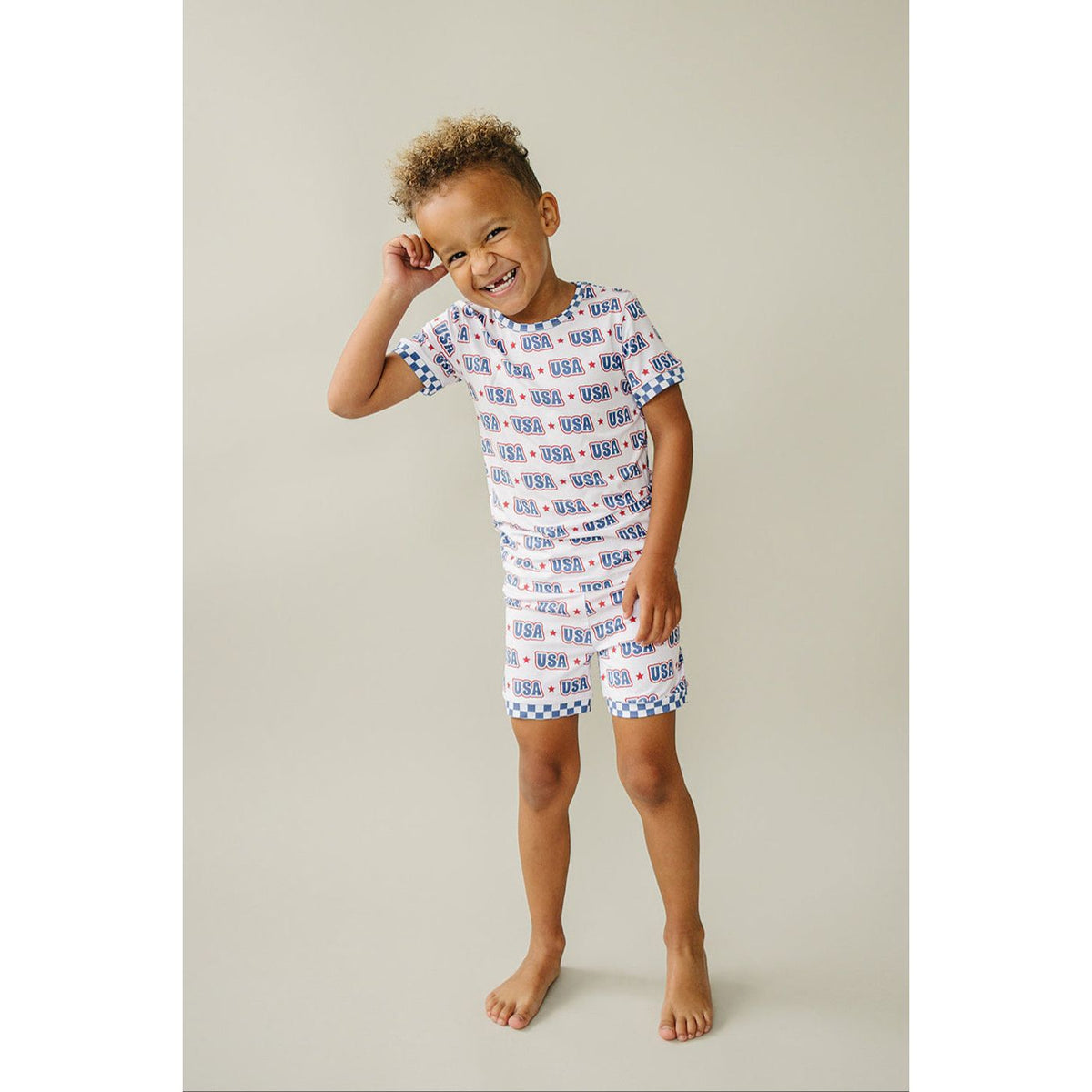 Bamboo Shorts Set | USA