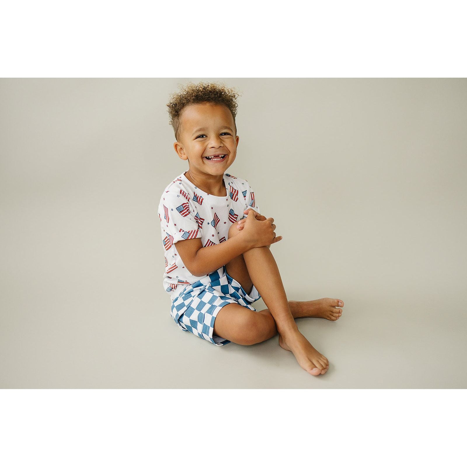 Cargo Shorts Set | Patriotic Vibes