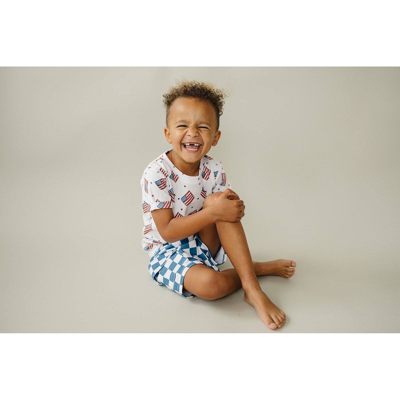 Cargo Shorts Set | Patriotic Vibes