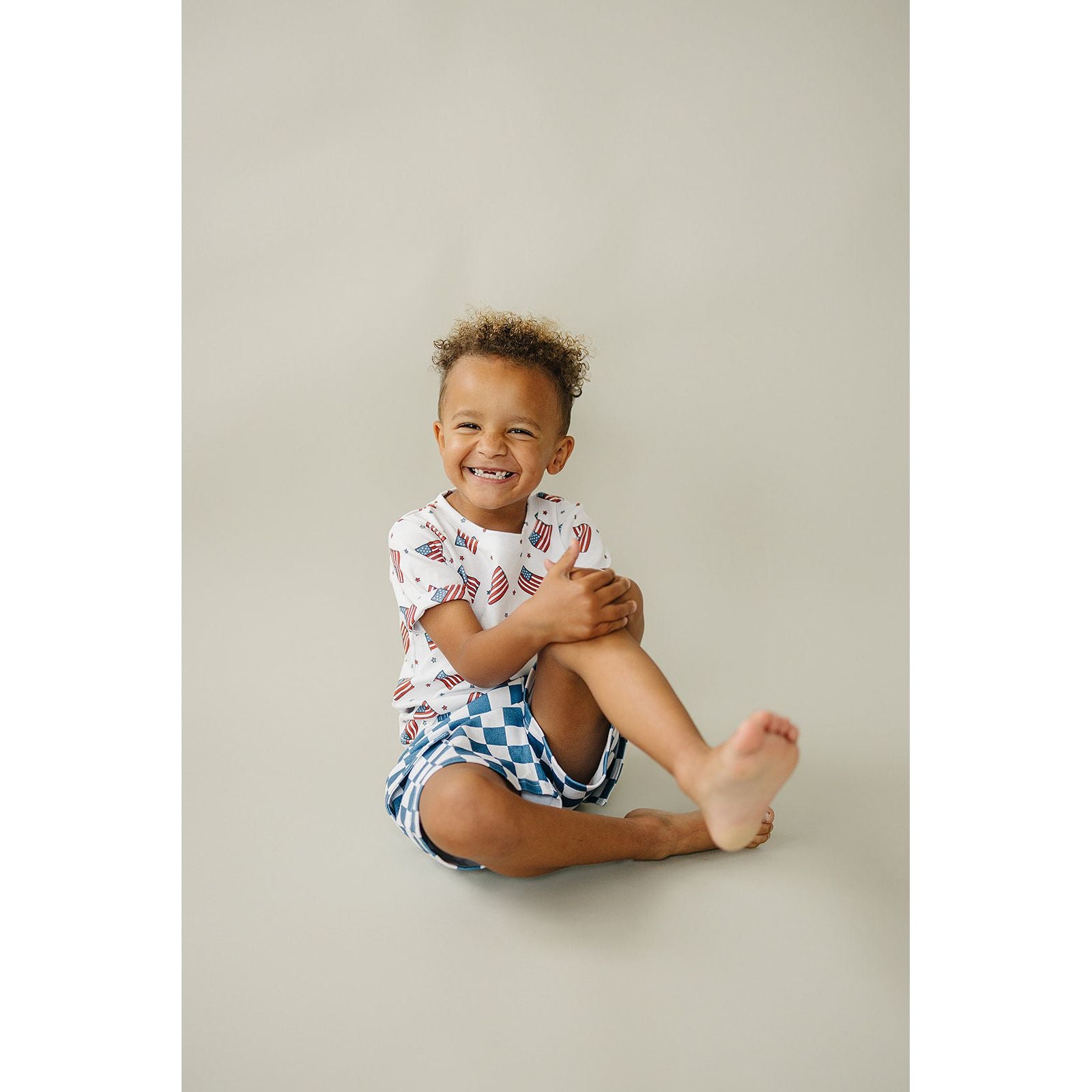 Cargo Shorts Set | Patriotic Vibes