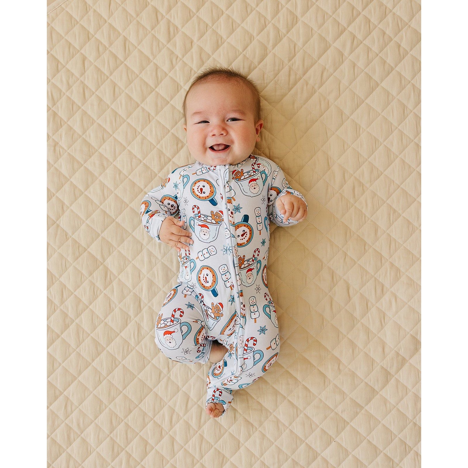 Bamboo Zip Romper | Merry Munchkins