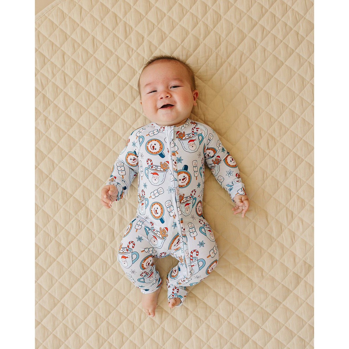 Bamboo Zip Romper | Merry Munchkins