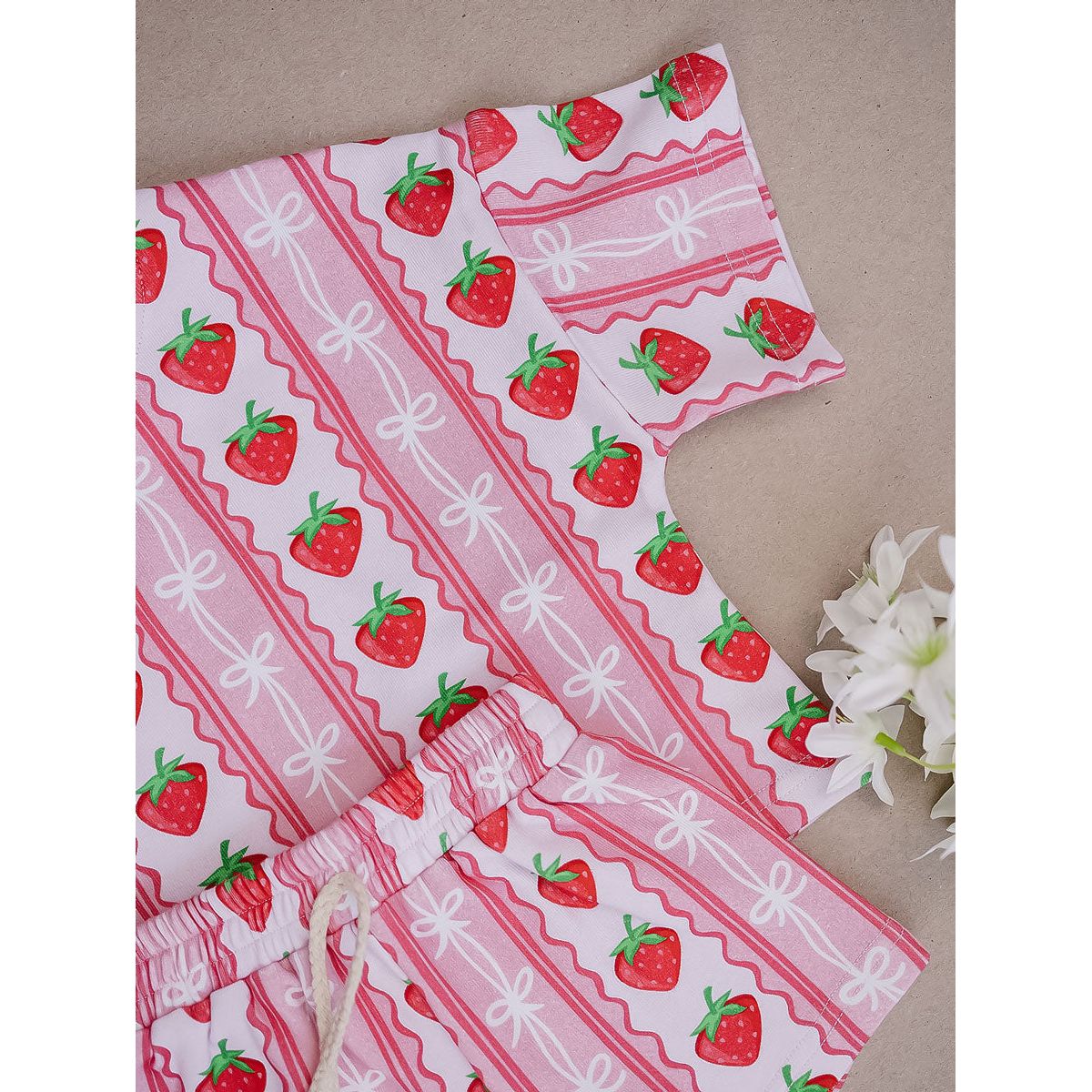 Shorts Set | Strawberry