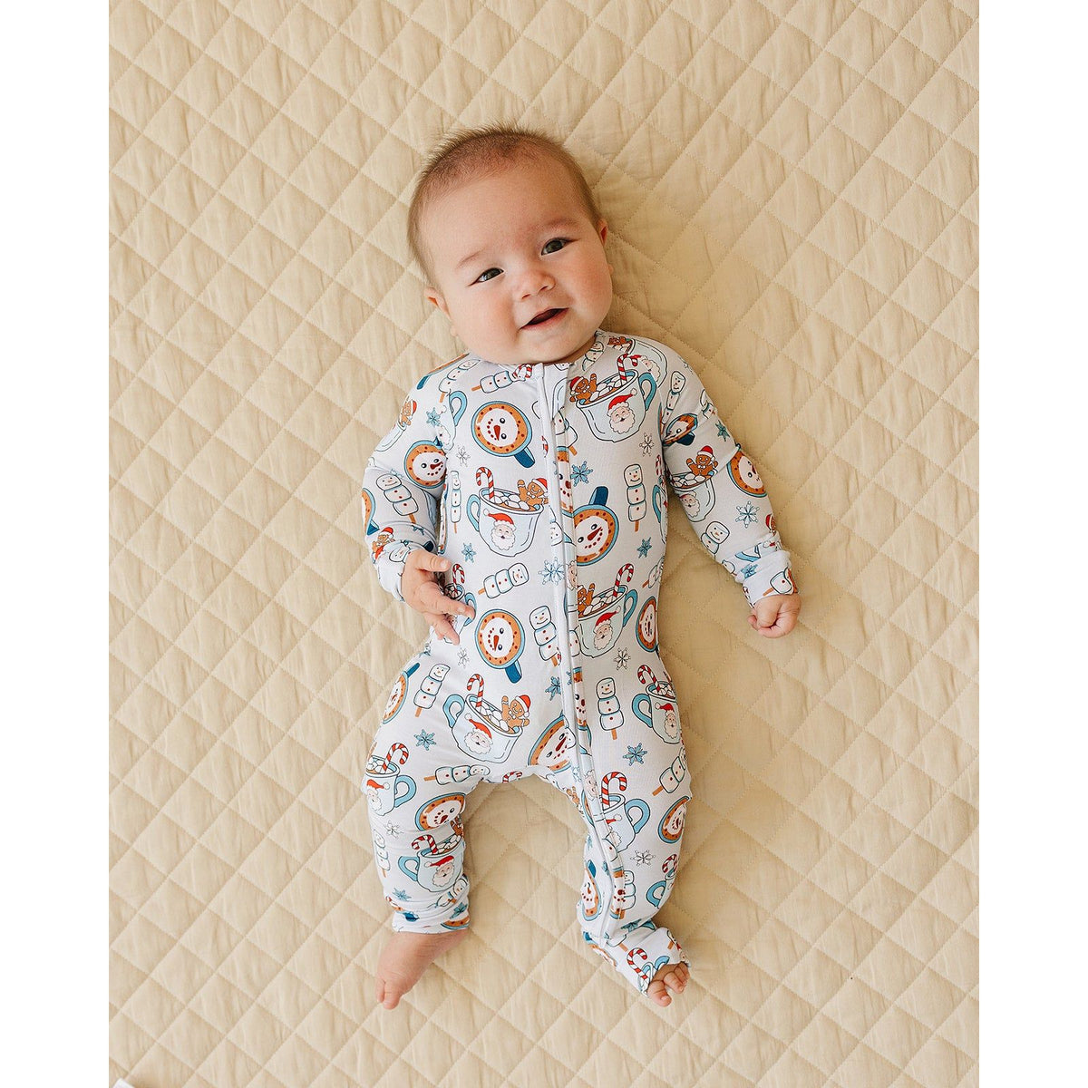 Bamboo Zip Romper | Merry Munchkins