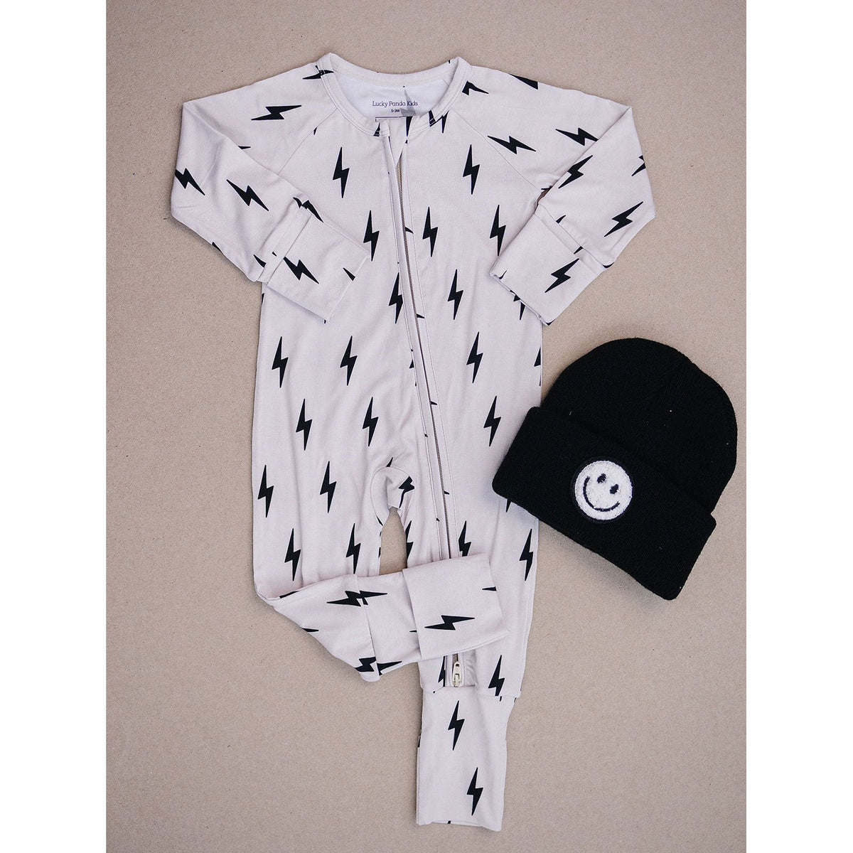 Bamboo Zip Romper | Little Bolt