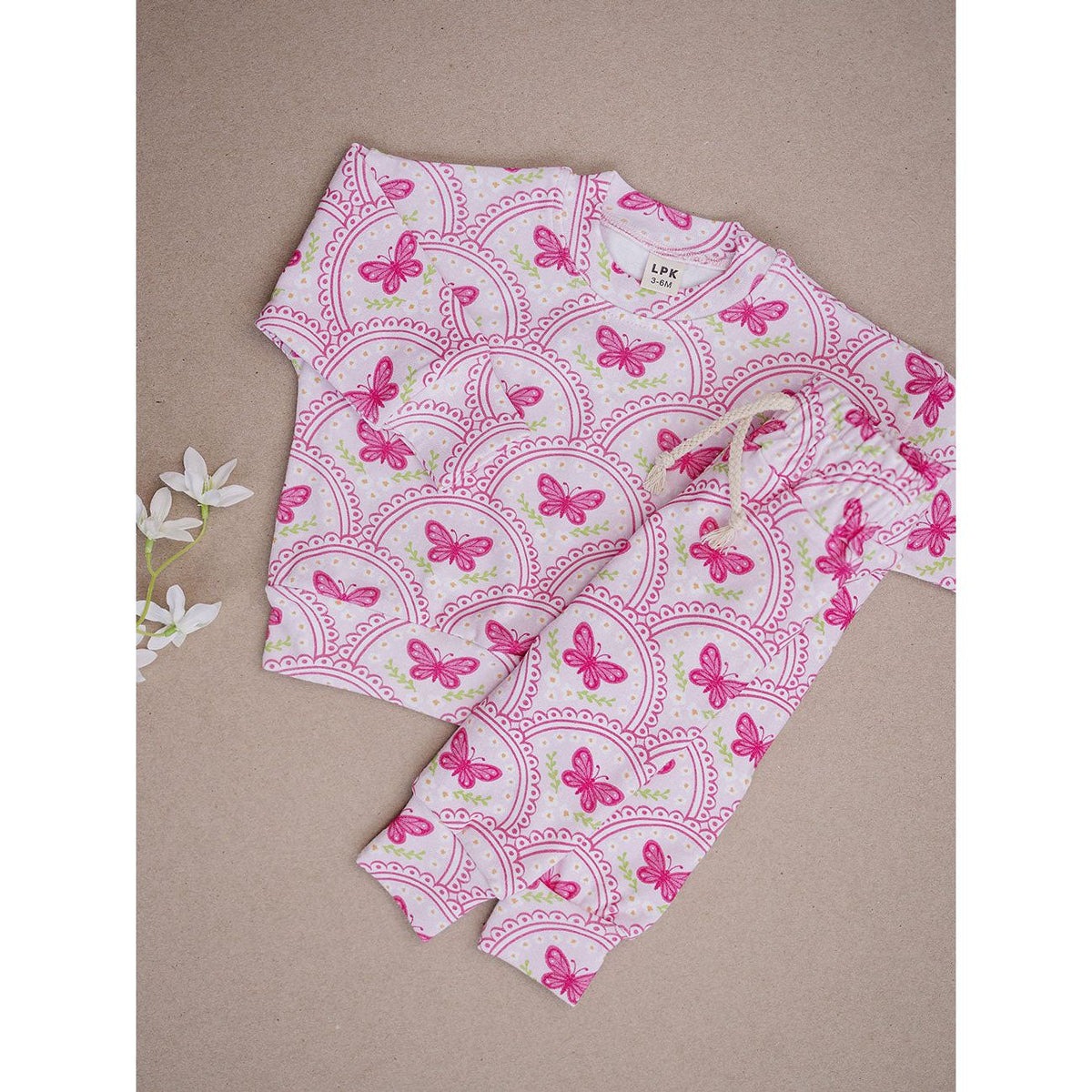 Jogger Set | Pink Butterfly