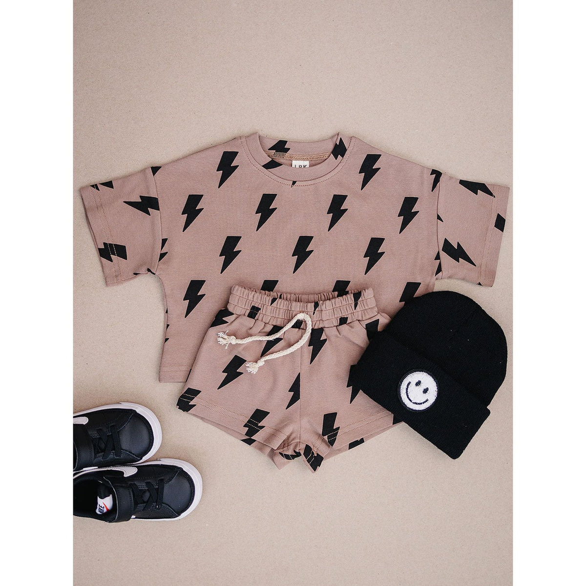 Shorts Set | Mocha Bolts