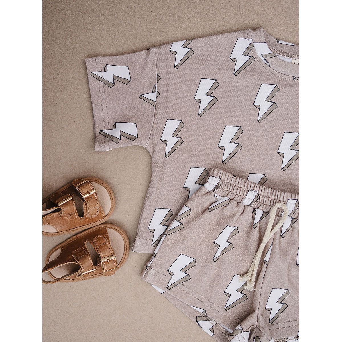 Shorts Set | Electric Beige