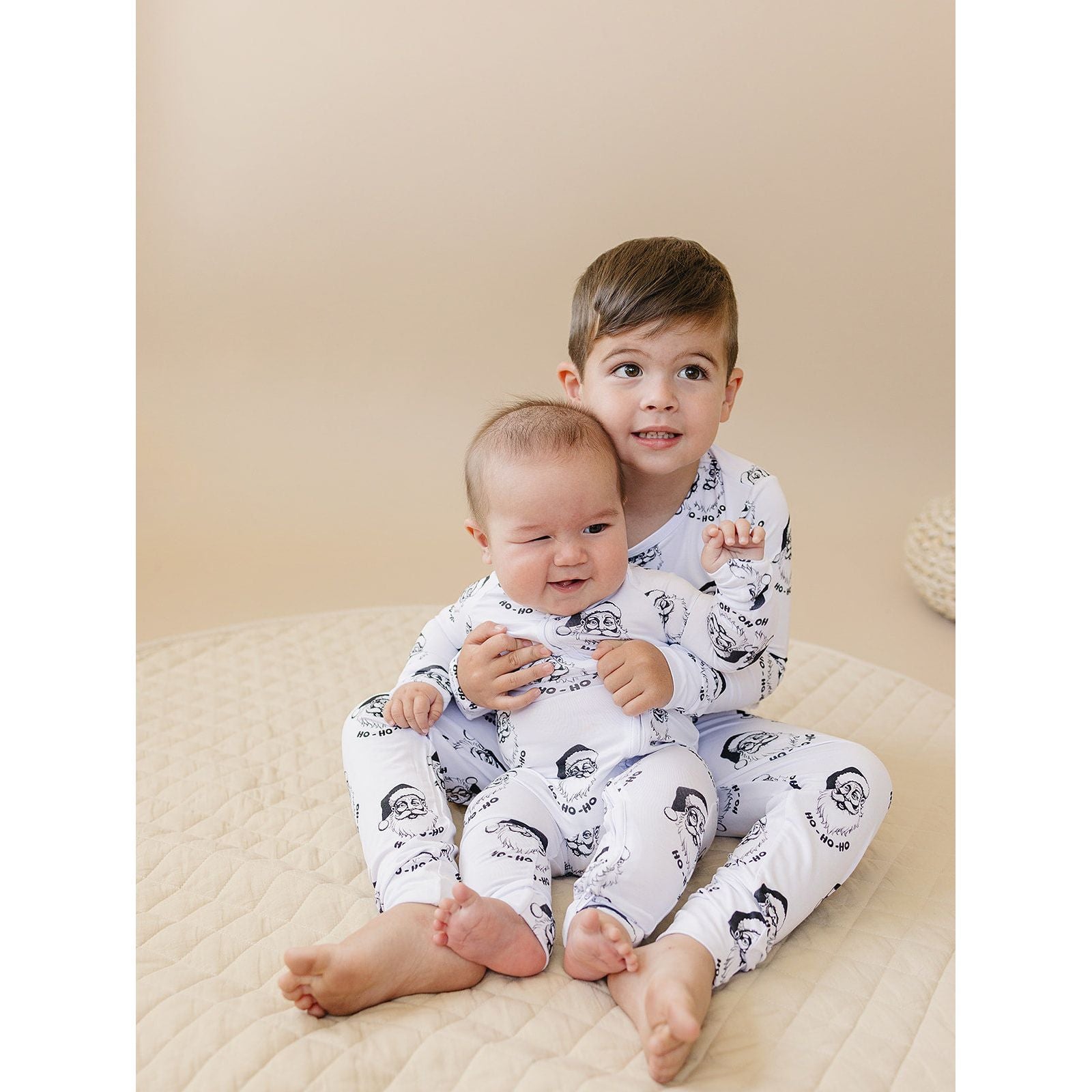 Bamboo Zip Romper | Cool Santa