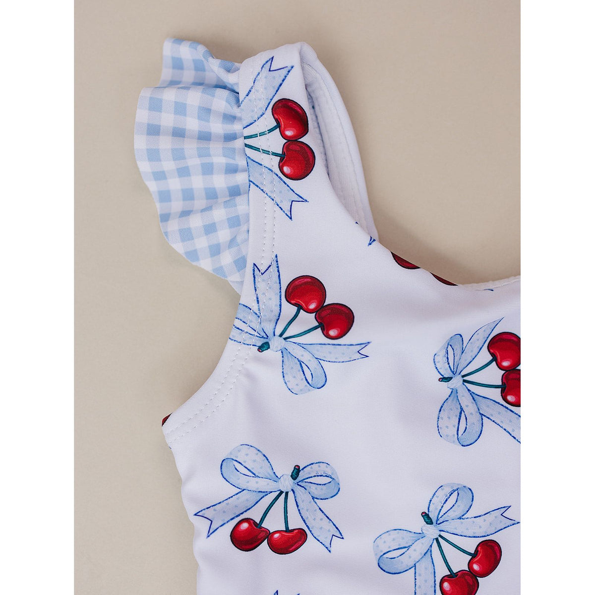 Two Piece Swimsuit | Blue Cherry