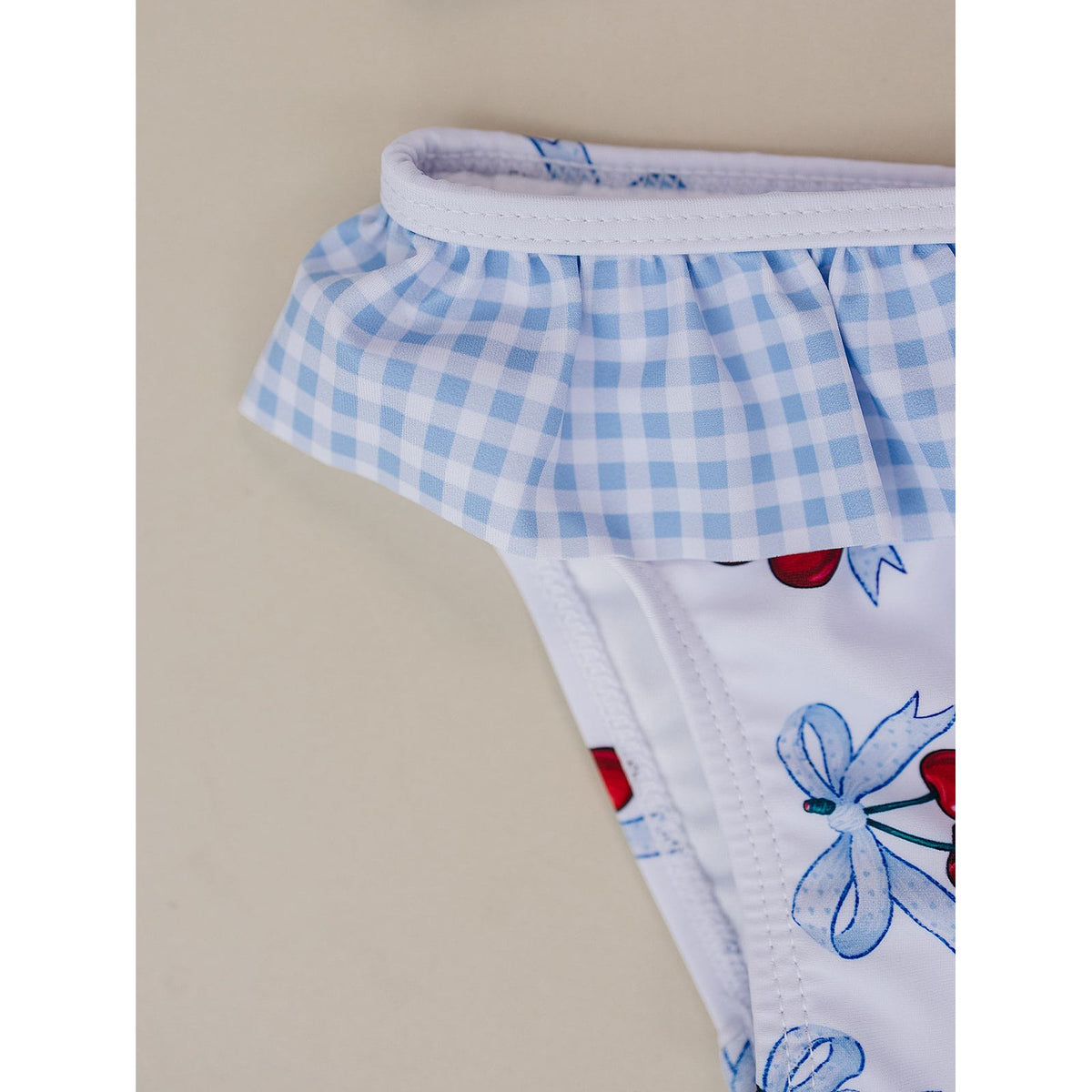 Two Piece Swimsuit | Blue Cherry