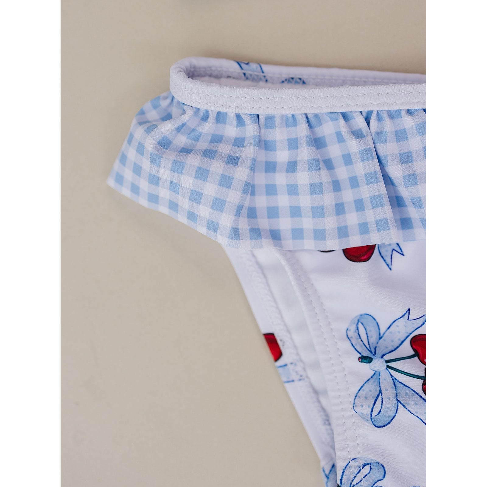 Two Piece Swimsuit | Blue Cherry