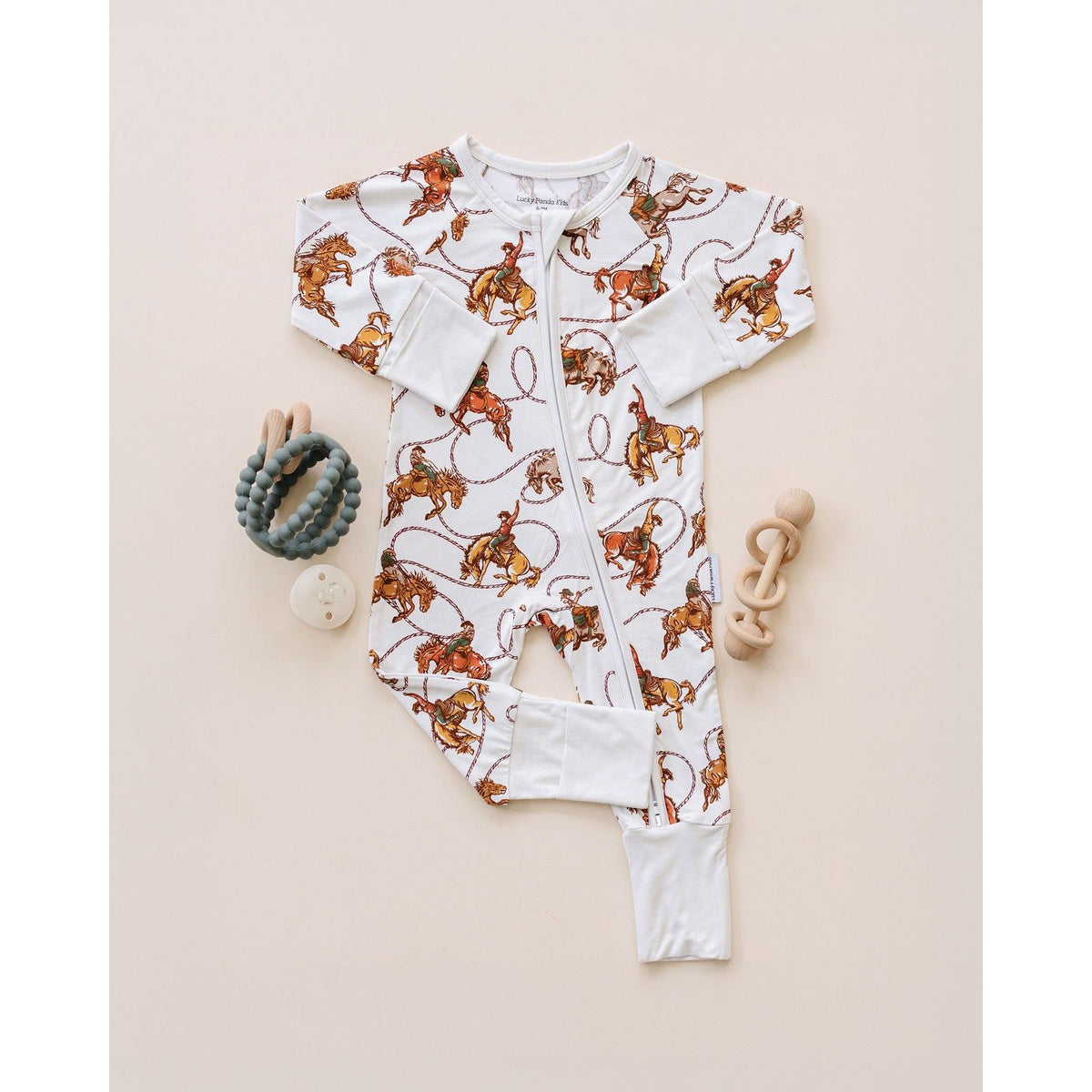 Bamboo Zip Romper | Rodeo Club