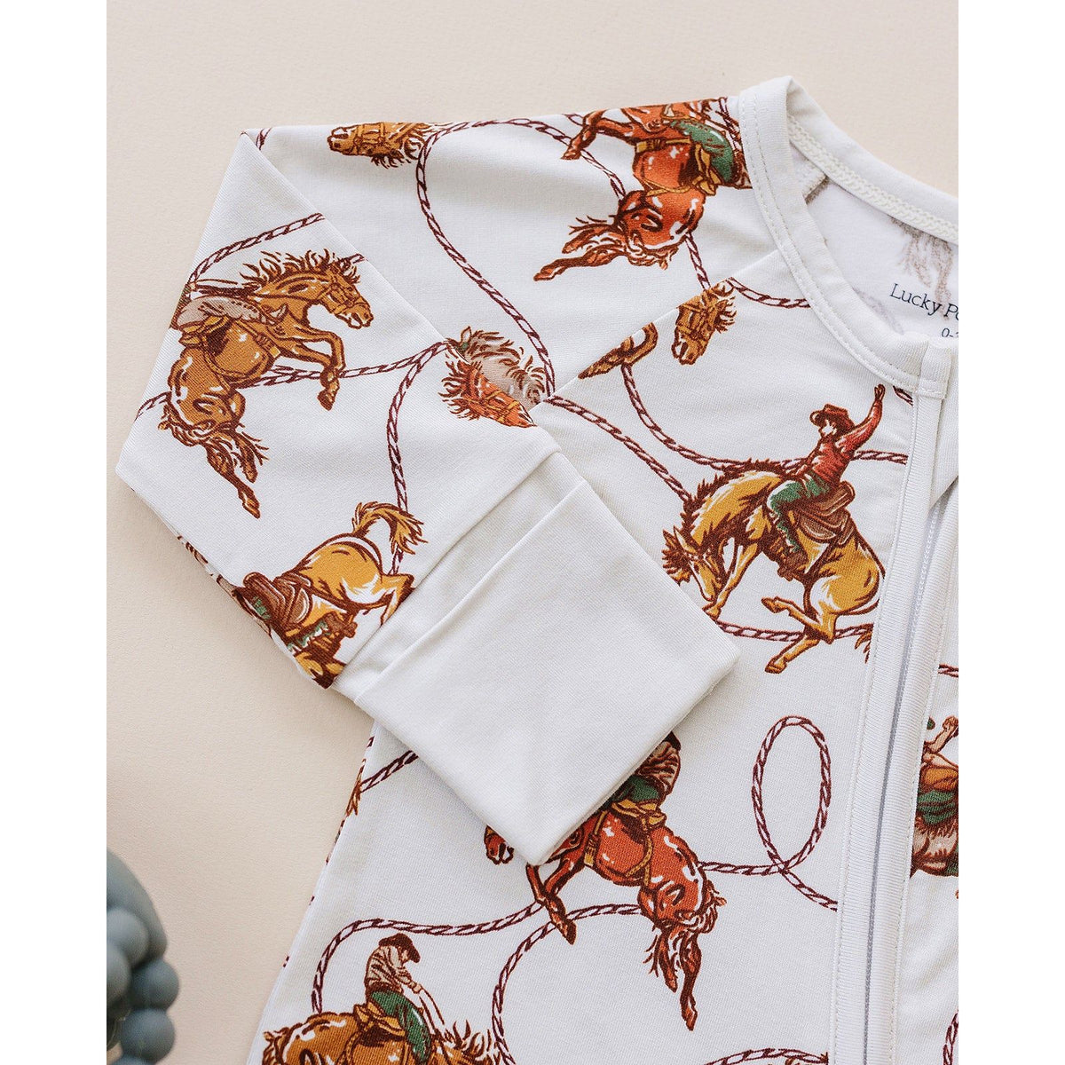 Bamboo Zip Romper | Rodeo Club