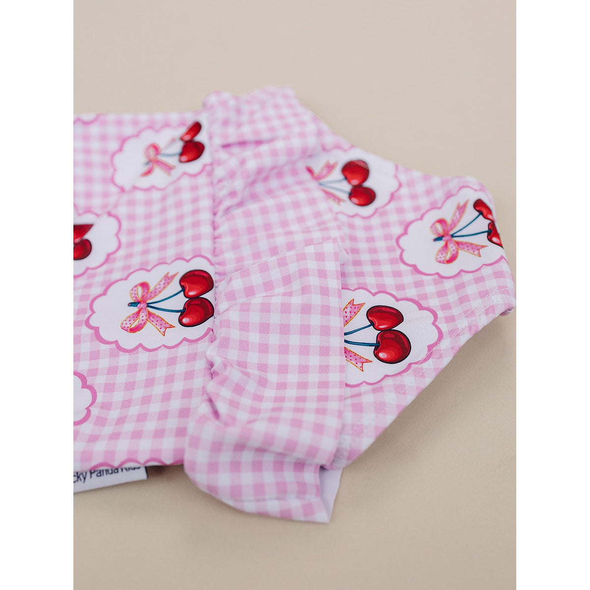 One Piece Swimsuit | Gingham Cherry