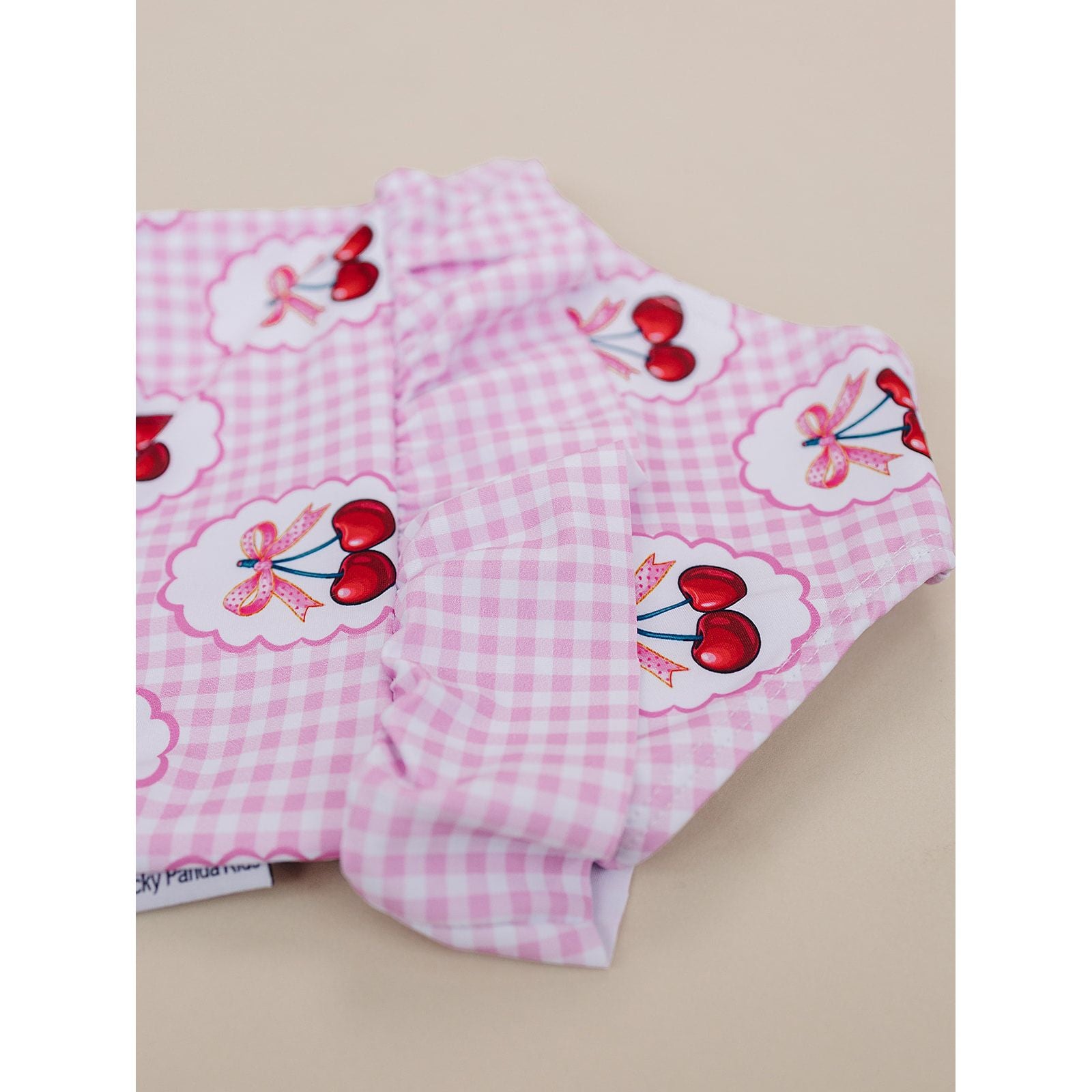 One Piece Swimsuit | Gingham Cherry