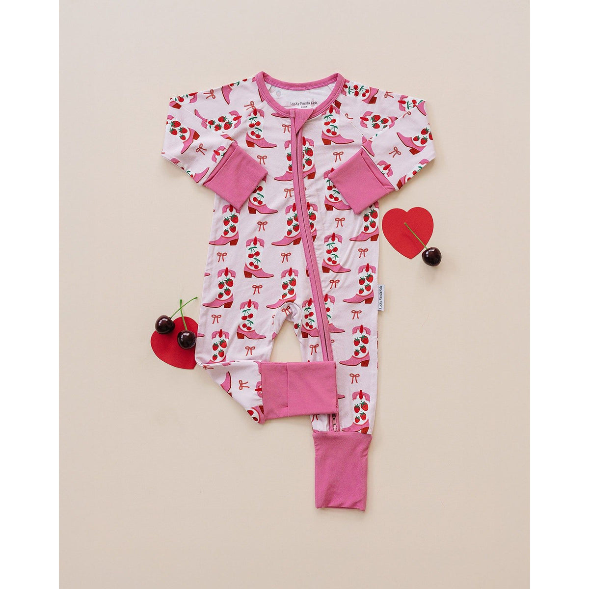 Bamboo Zip Romper | Bootsberry Cowgirl