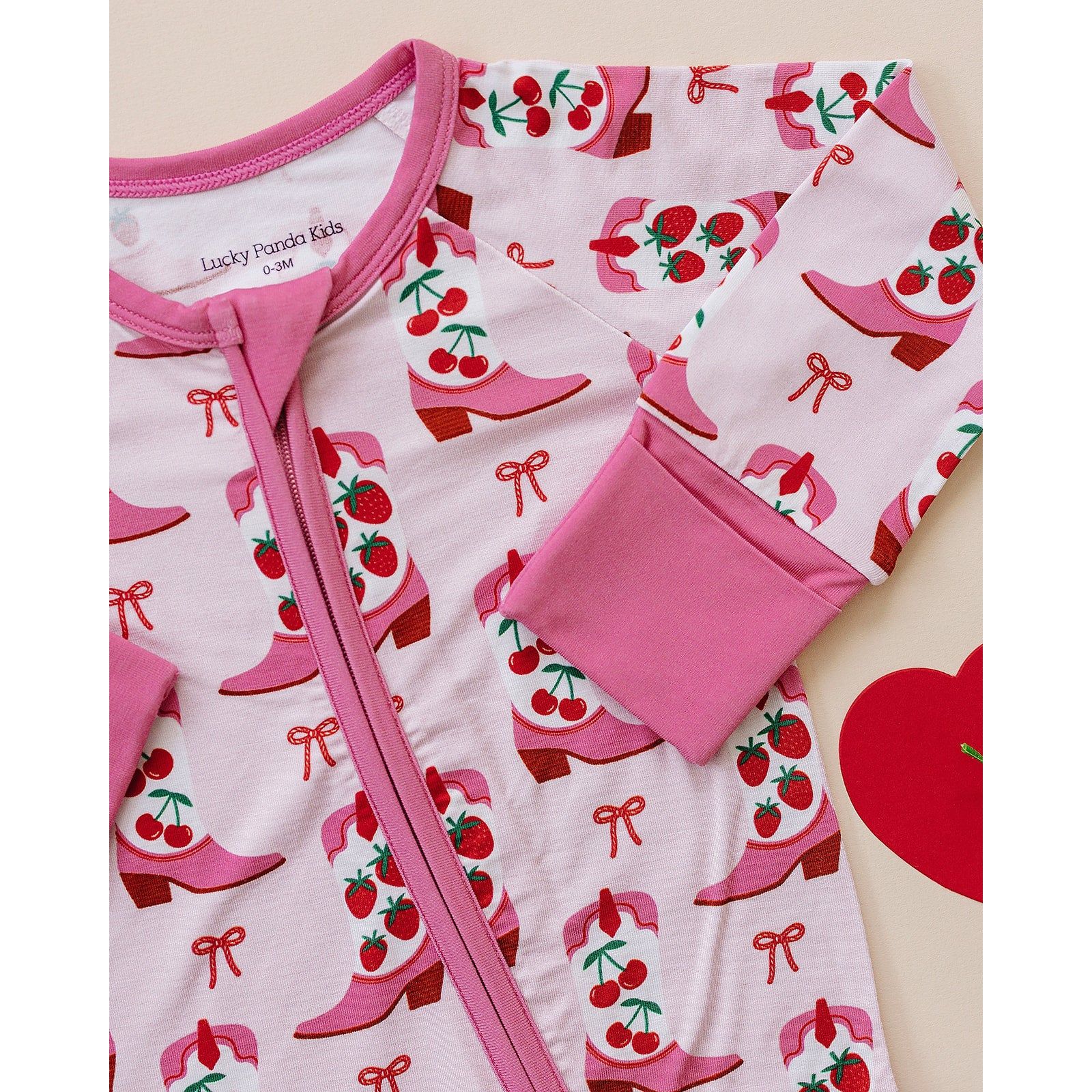Bamboo Zip Romper | Bootsberry Cowgirl