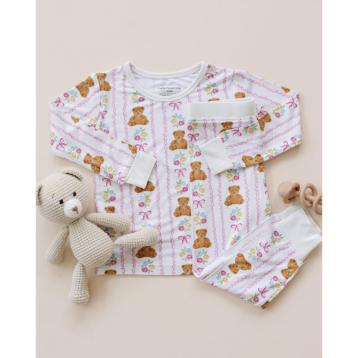Bamboo Two Piece Set | Honey Bear