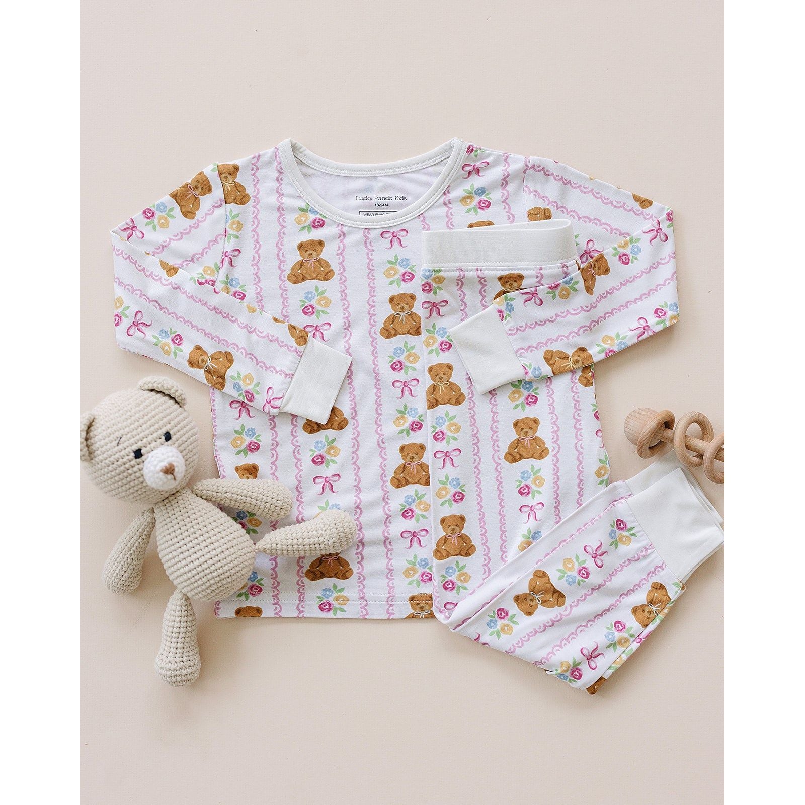 Bamboo Two Piece Set | Honey Bear
