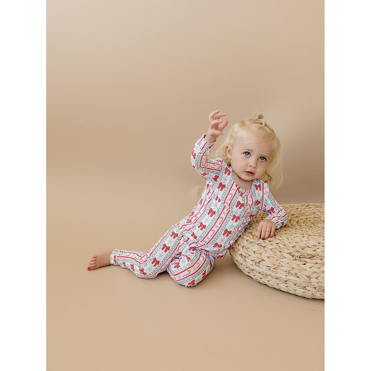 Bamboo Two Piece Set | Retro Candy Cane