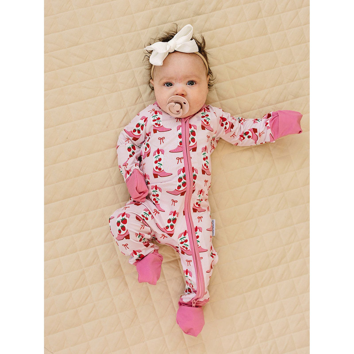 Bamboo Zip Romper | Bootsberry Cowgirl