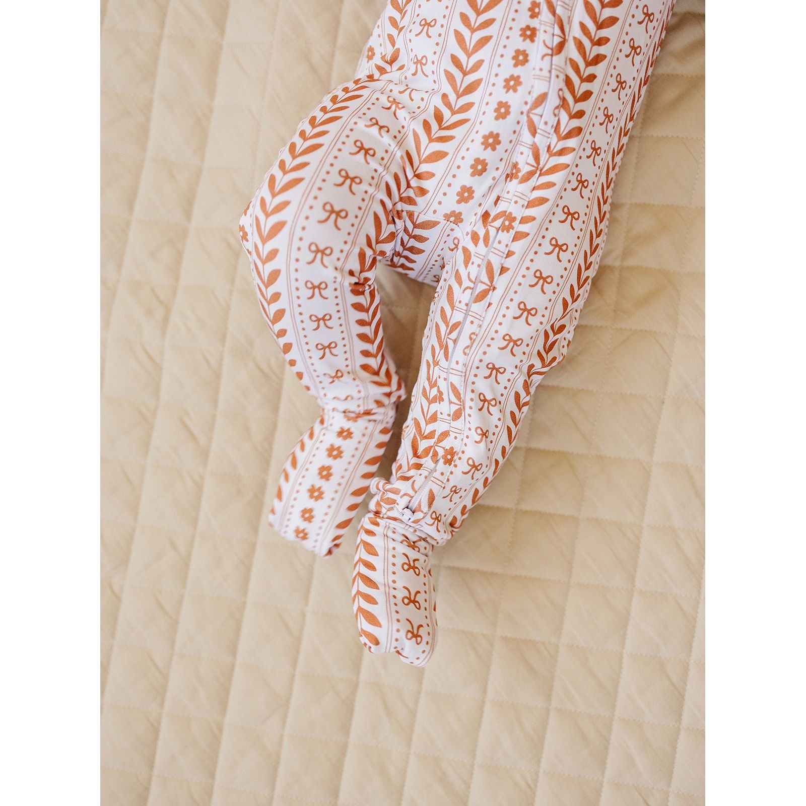 Bamboo Zip Romper | Boho Daisy