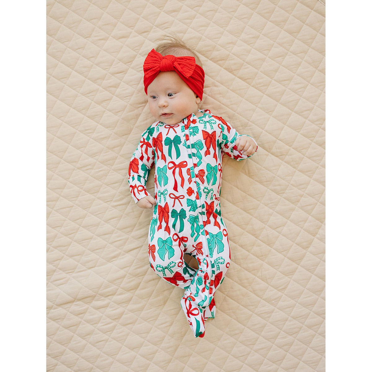 Bamboo Zip Romper | Merry Bows