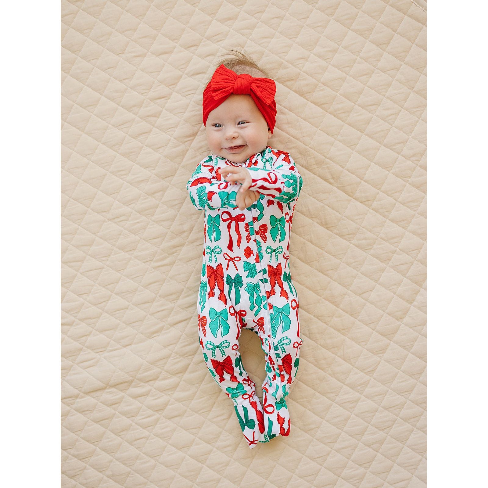 Bamboo Zip Romper | Merry Bows