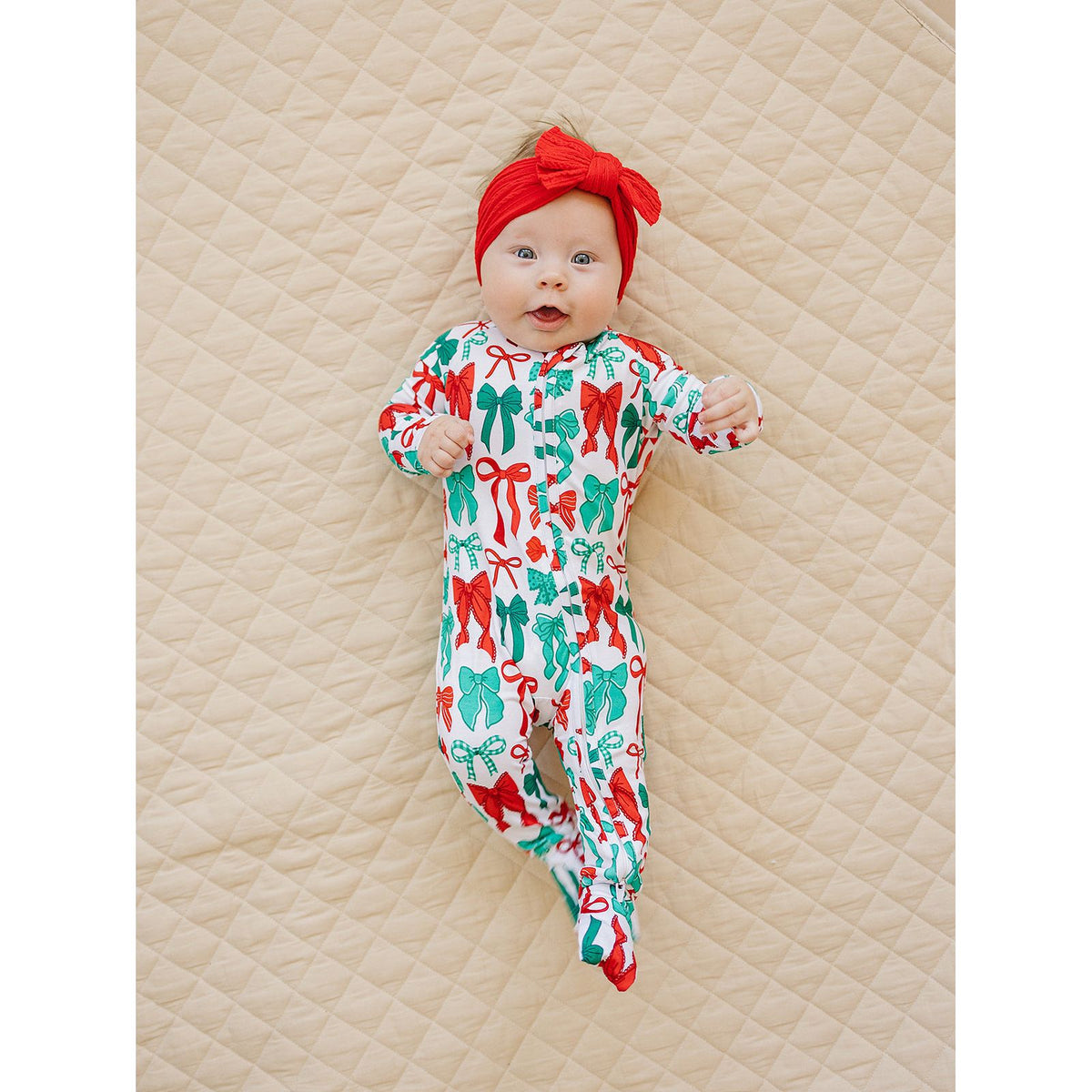 Bamboo Zip Romper | Merry Bows