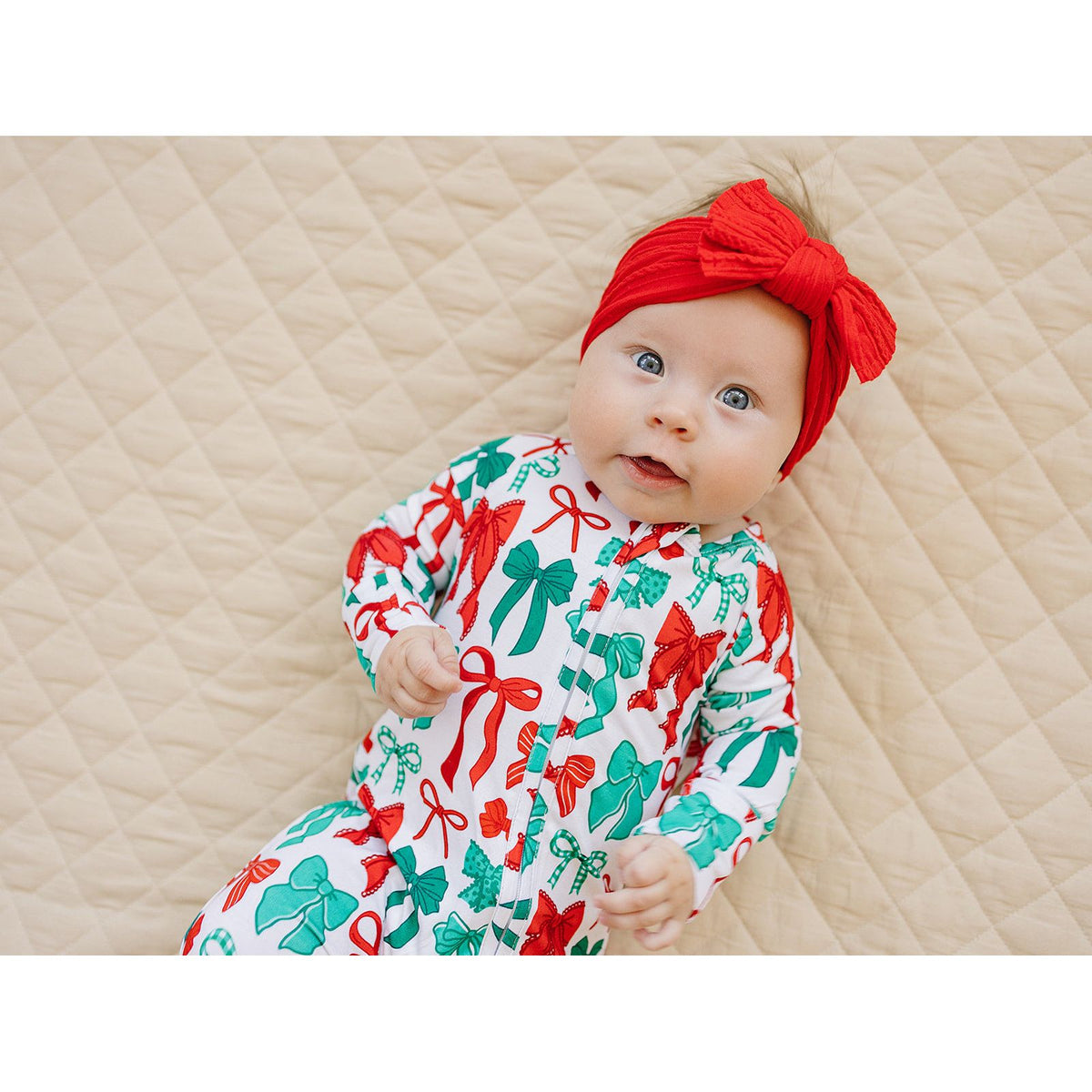 Bamboo Zip Romper | Merry Bows