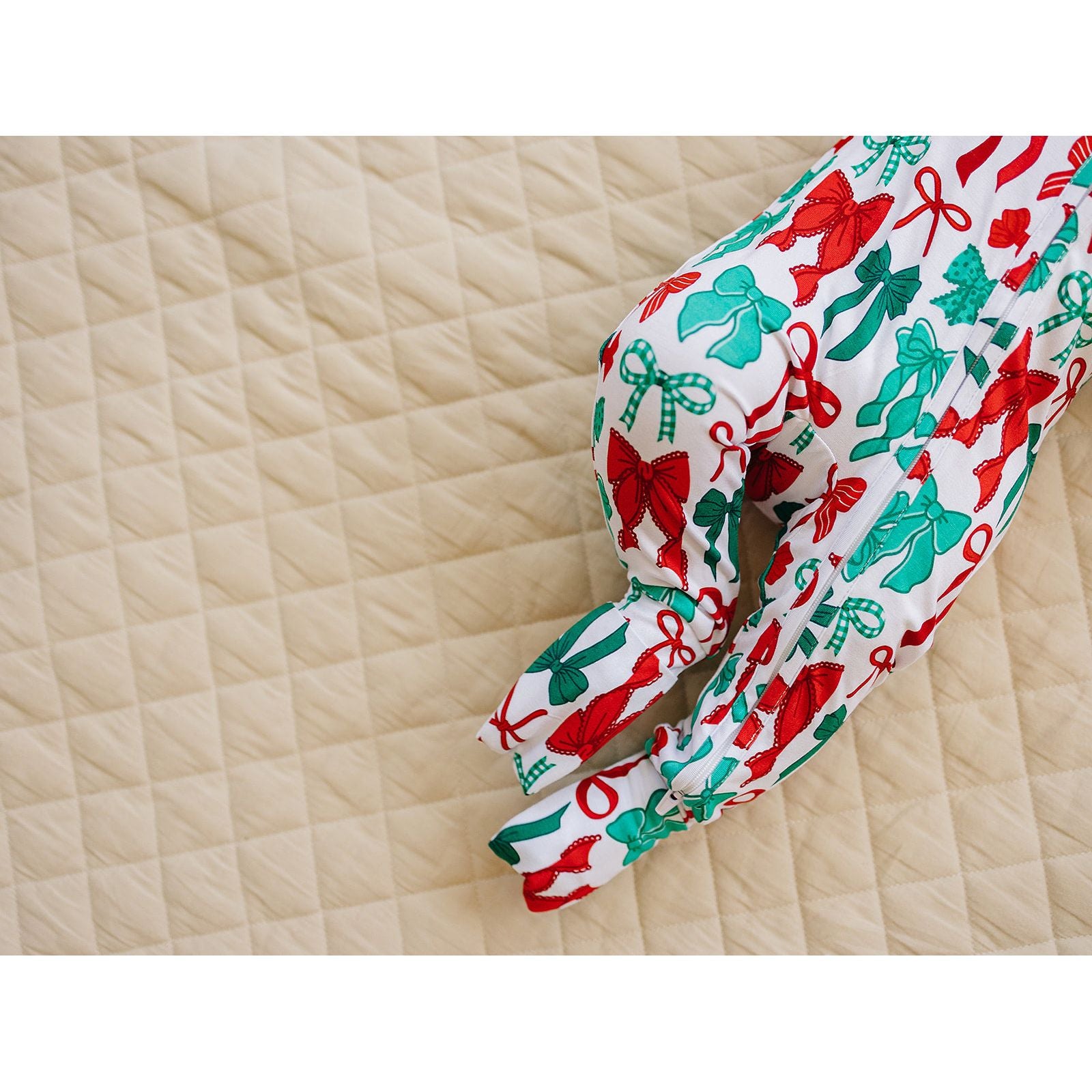 Bamboo Zip Romper | Merry Bows