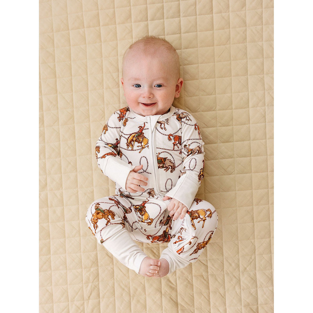 Bamboo Zip Romper | Rodeo Club