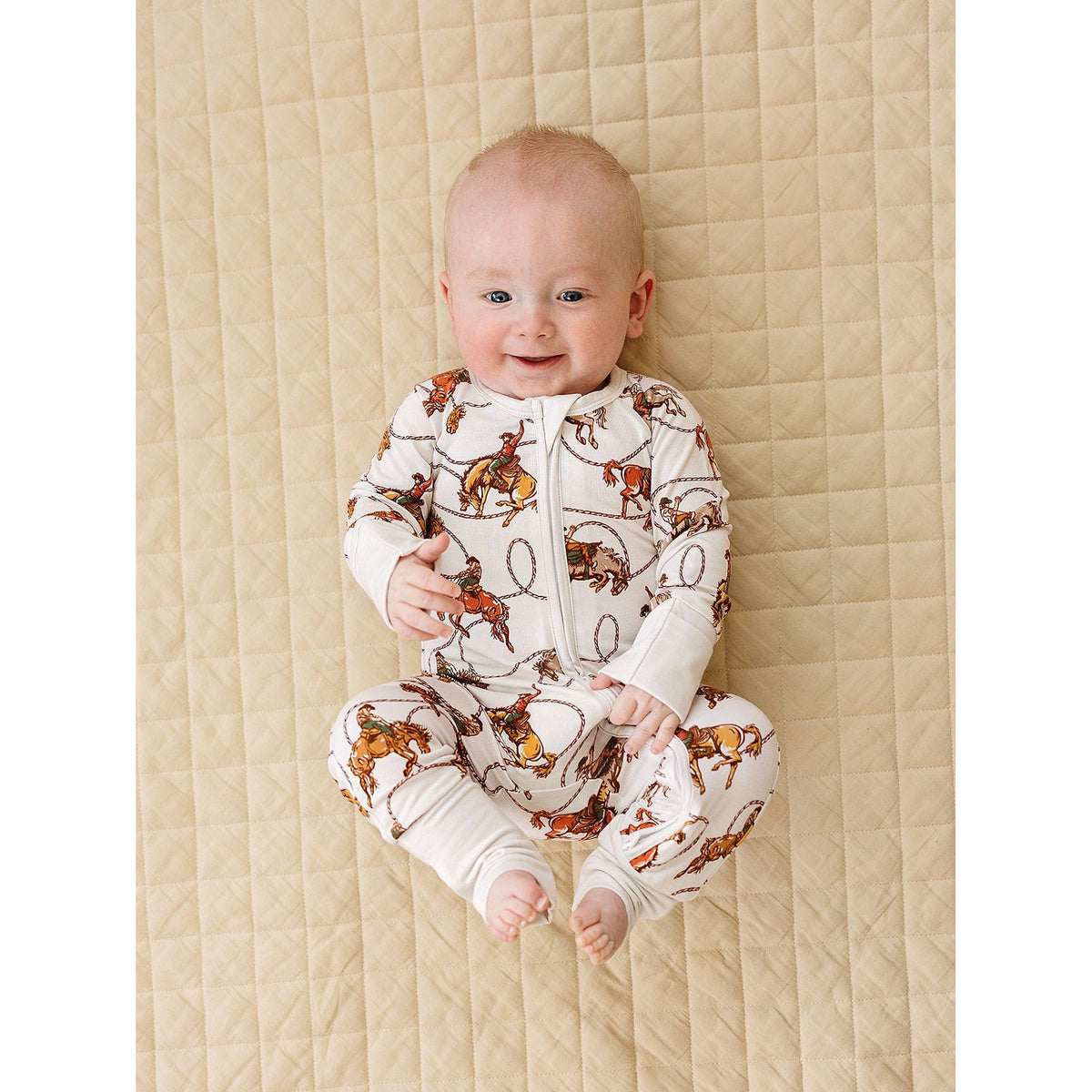 Bamboo Zip Romper | Rodeo Club