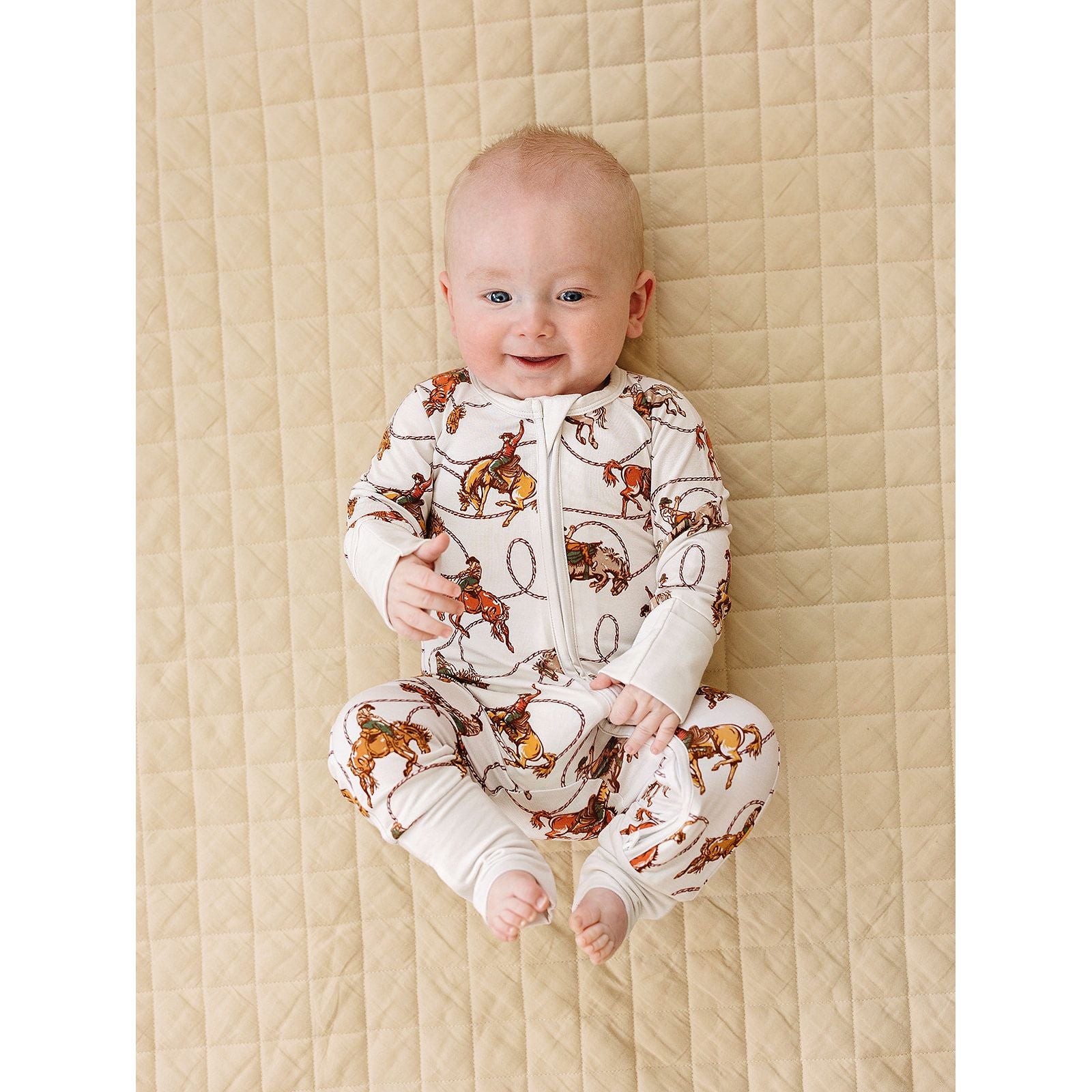 Bamboo Zip Romper | Rodeo Club