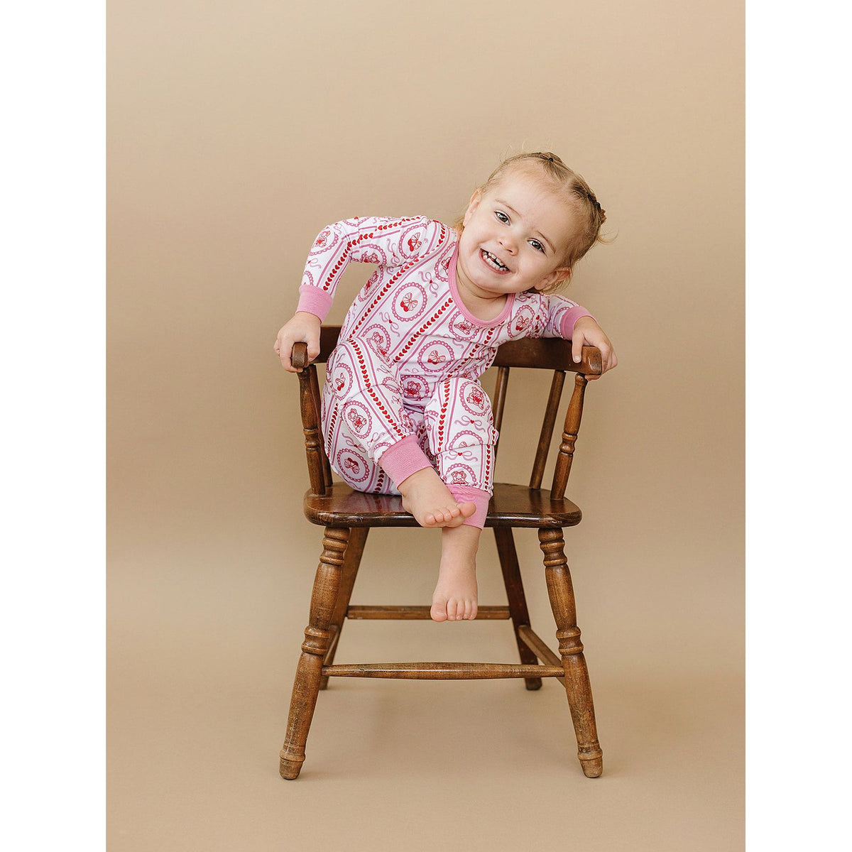 Bamboo Two Piece Set | Cherry Bear