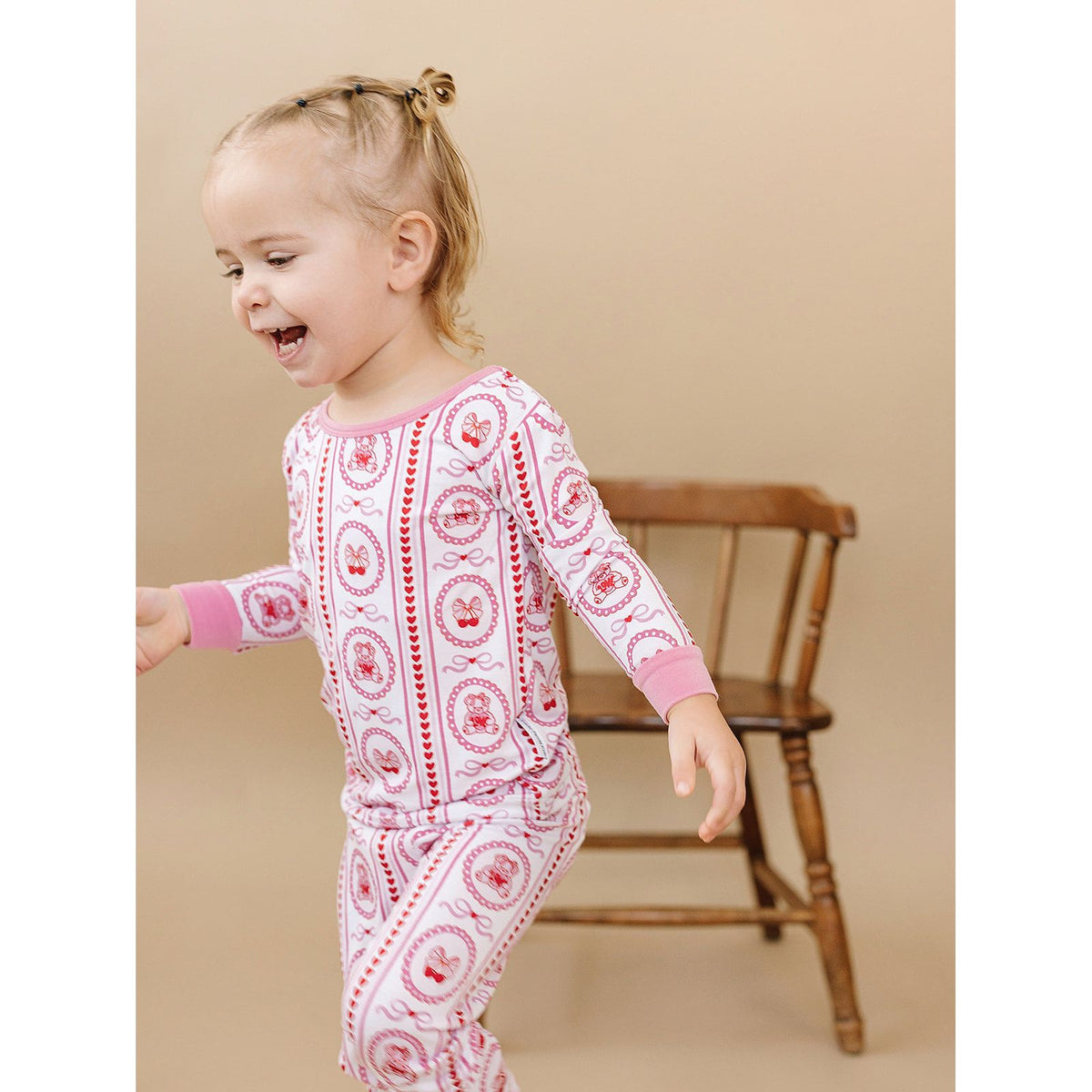 Bamboo Two Piece Set | Cherry Bear