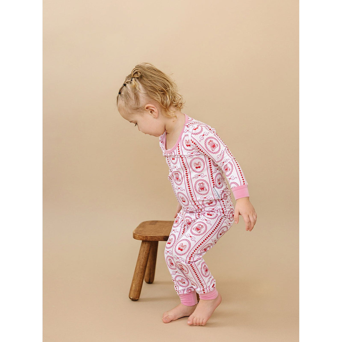 Bamboo Two Piece Set | Cherry Bear