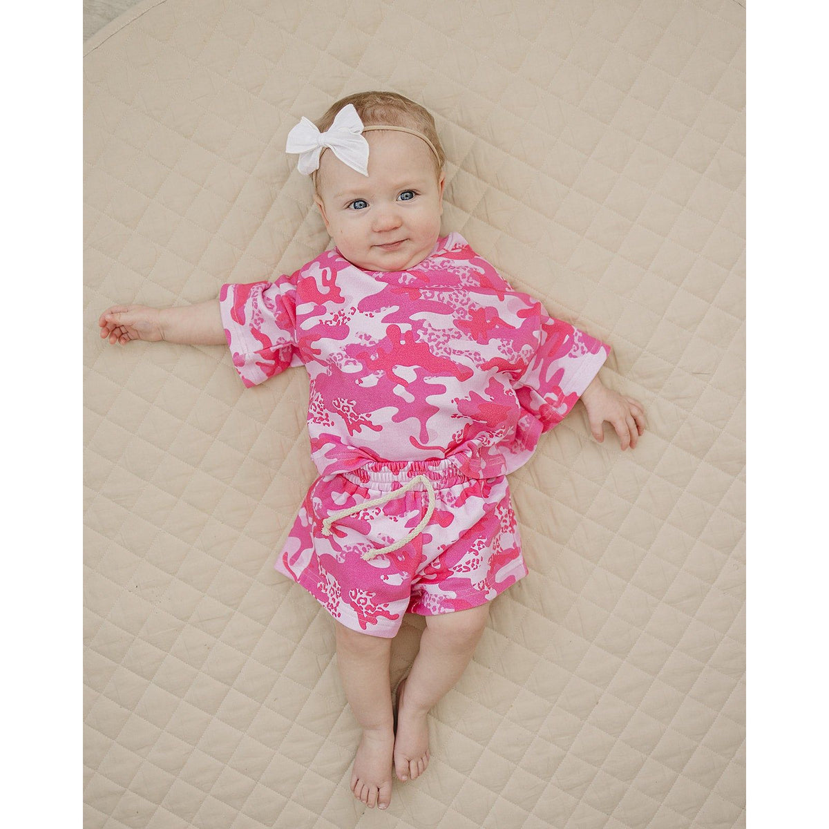 Shorts Set | Camo Leopard